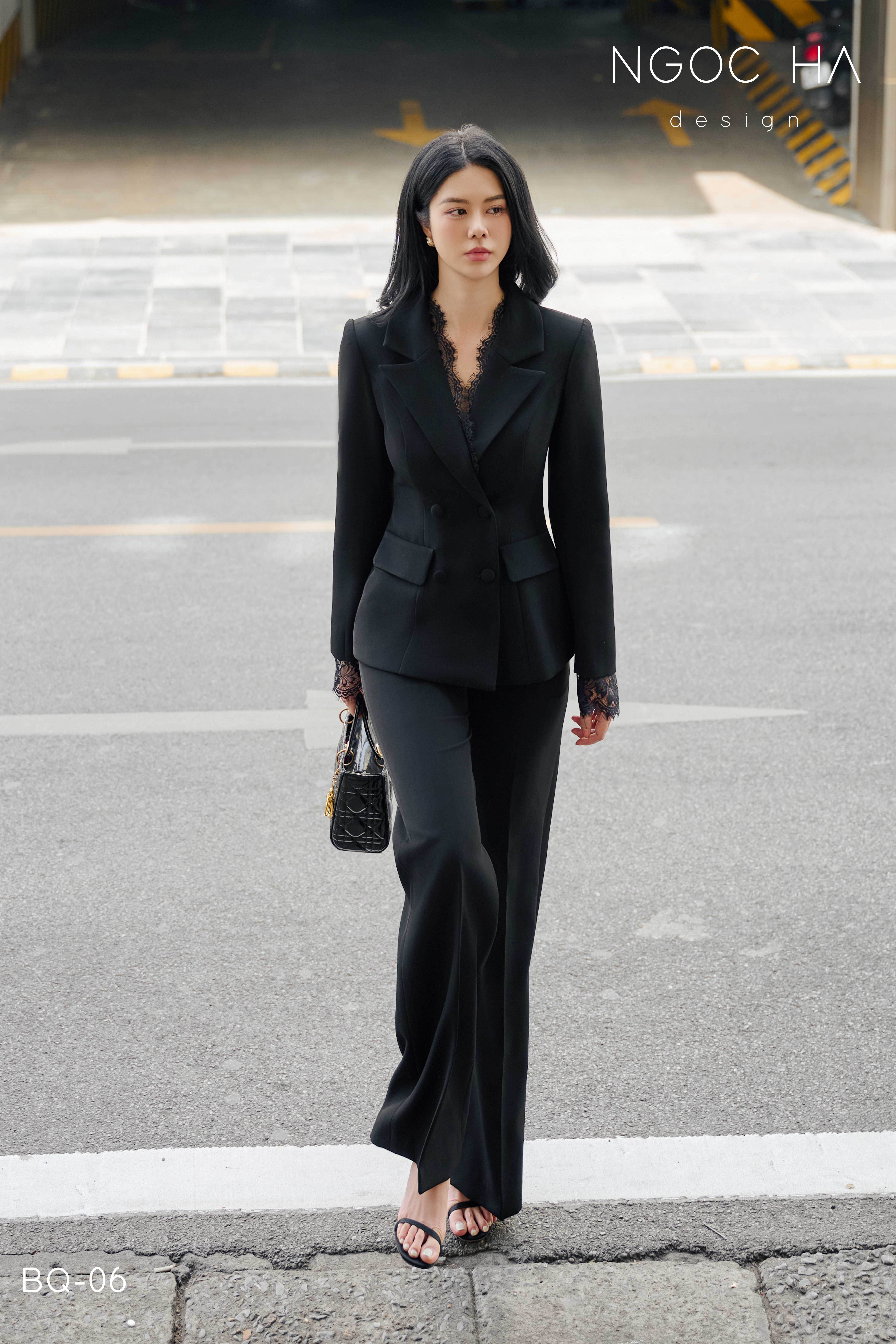 Layla Set_ Set Vest Mix Ren Đen Quần Suông BQ-06_thumbnail_3