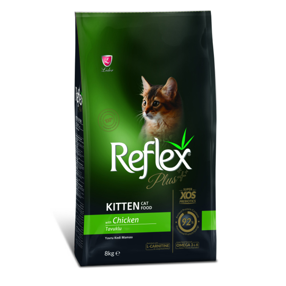 Thức ăn cho mèo Reflex Plus Kitten Food Chicken (vị thịt gà) 8kg