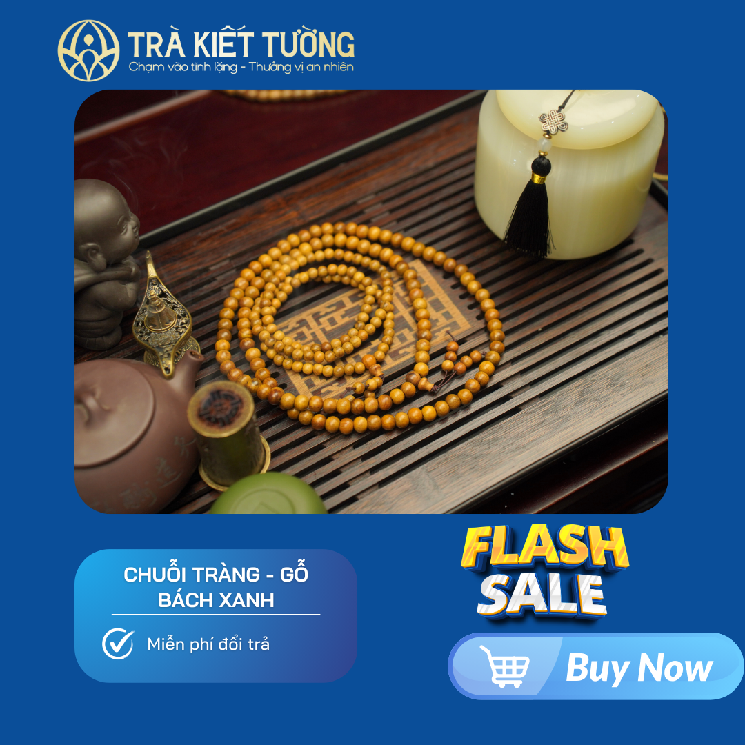 CHUỖI TRÀNG BÁCH XANH 8LI