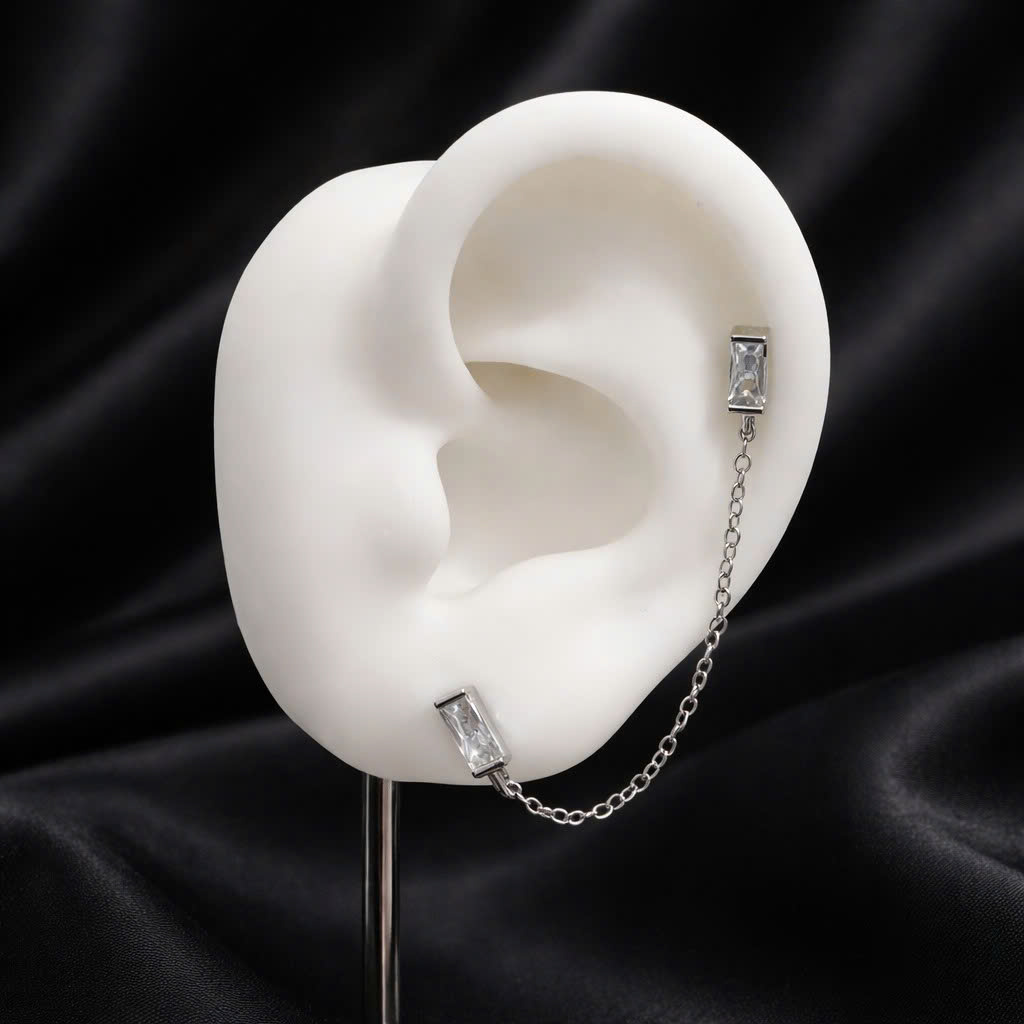 khuyên kiểu xích hai đầu kim cương trắng hình chữ nhật thay được đít dẹt_thumbnail_1