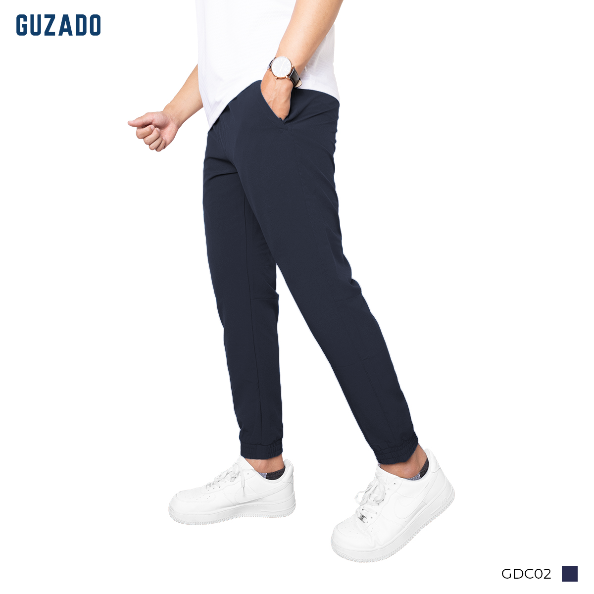 Quần Jogger GUZADO Chất Vải Gió, Thể Thao Khỏe Khoắn GDC02_thumbnail_3