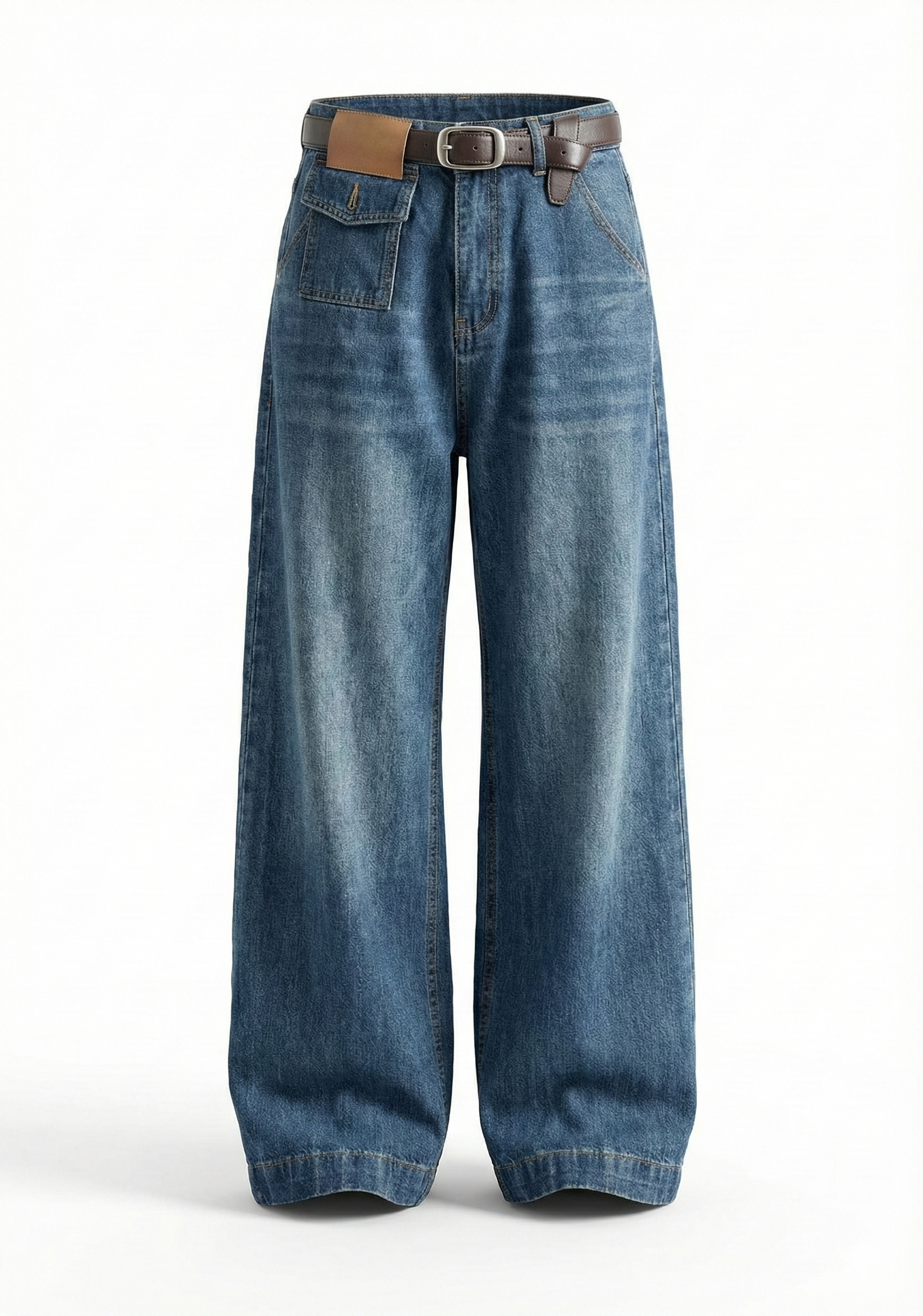 BIGSIZE NỮ - Quần jean suông phối túi T-QJ610_thumbnail_1