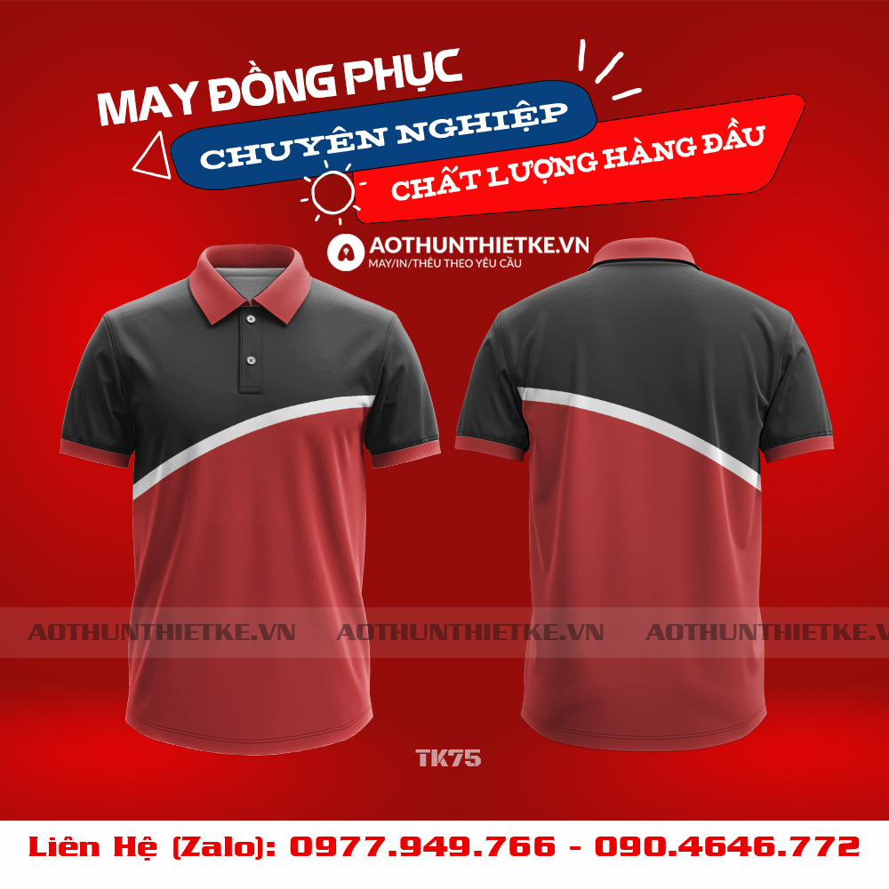 Áo Đồng Phục 3D TK75