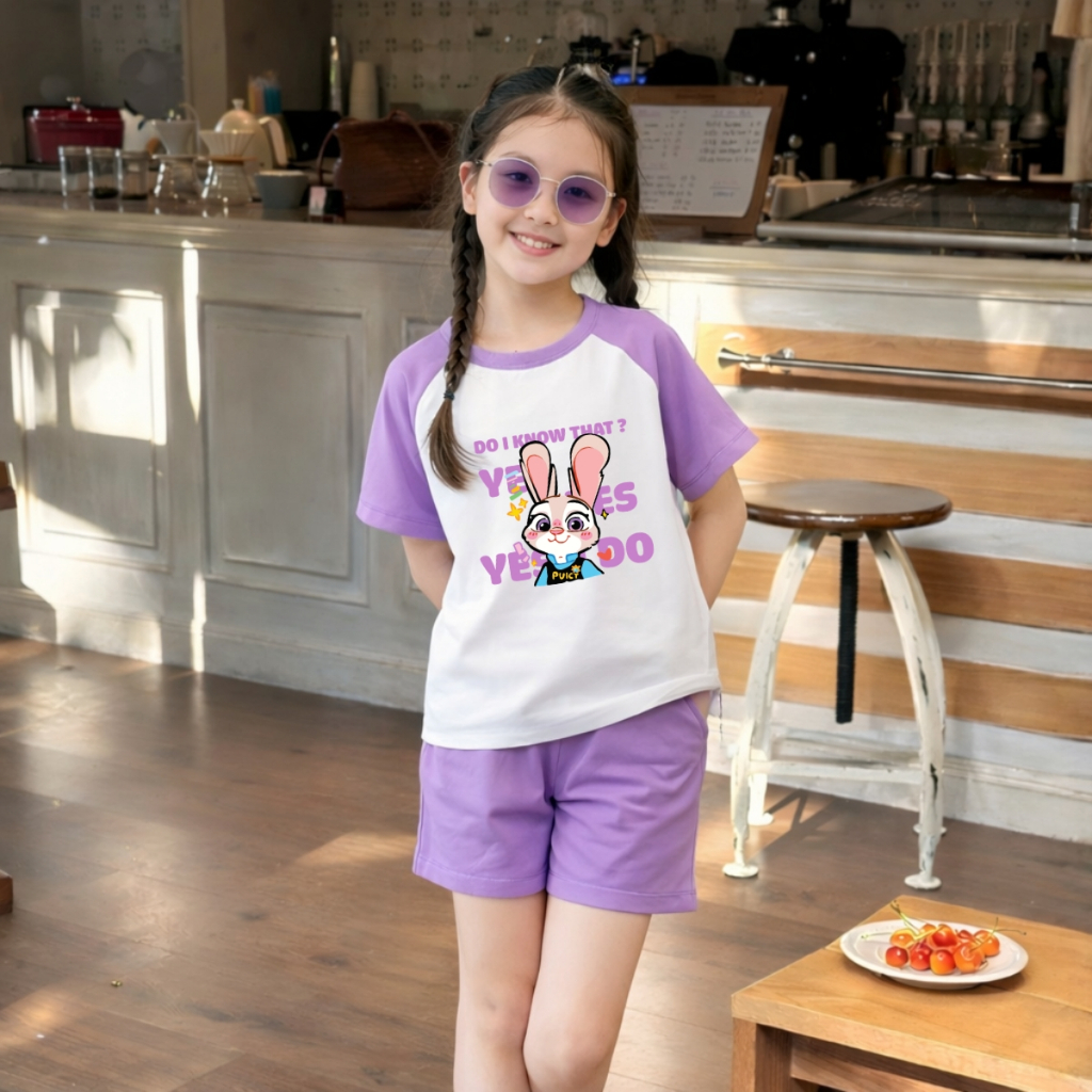 Set đồ bé gái hình JUDY Zootopia - Loza Kids FB590_thumbnail_3