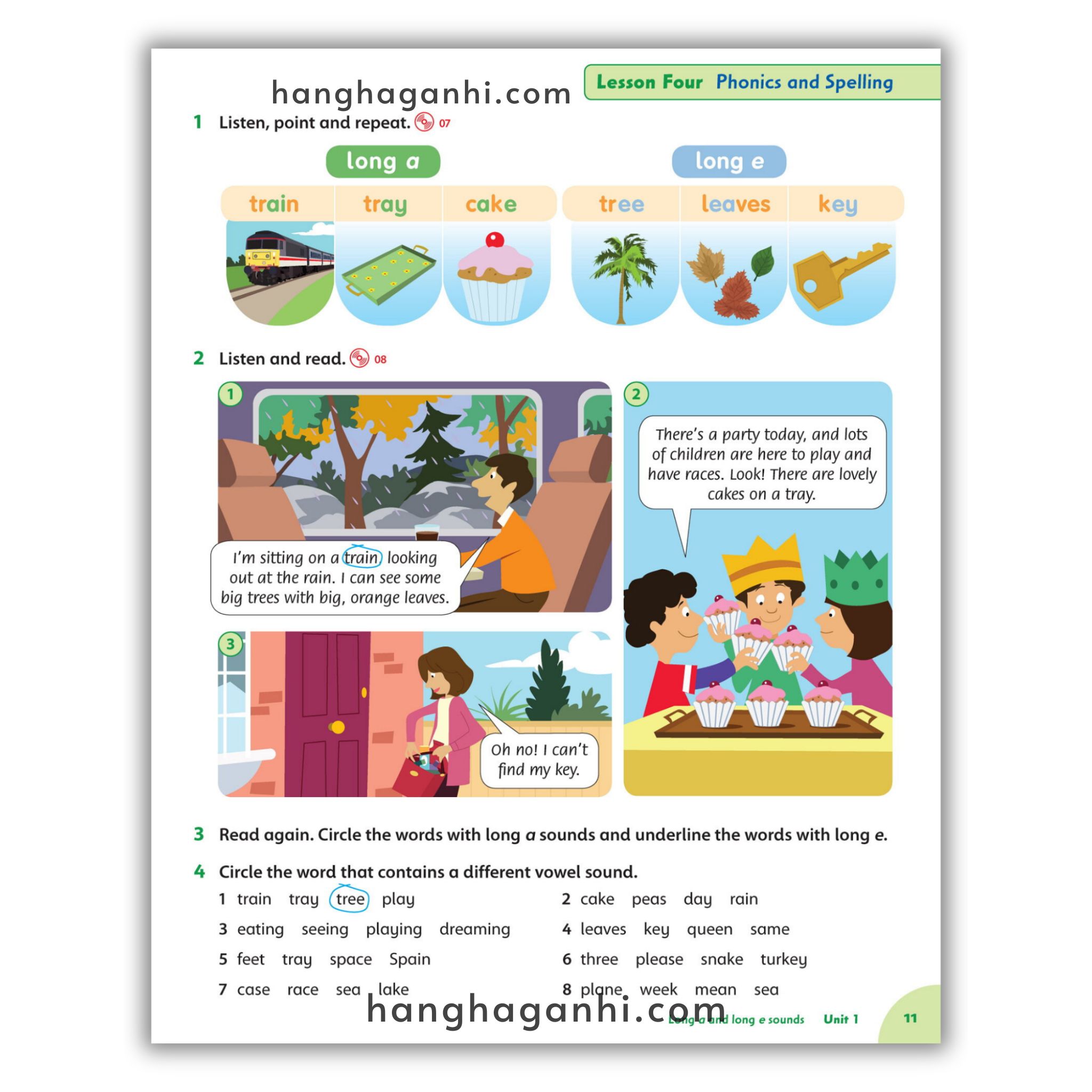 Bộ sách Family and Friends Level 4 (2nd , Student book và Work book) – Tặng kèm file nghe_thumbnail_12