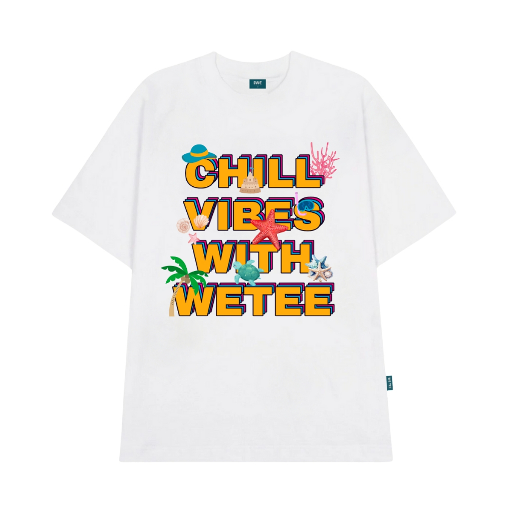 Áo thun unisex nam nữ CHILL VIBES local brand We Tee form oversize rộng cotton 250gsm - WU1074_thumbnail_1