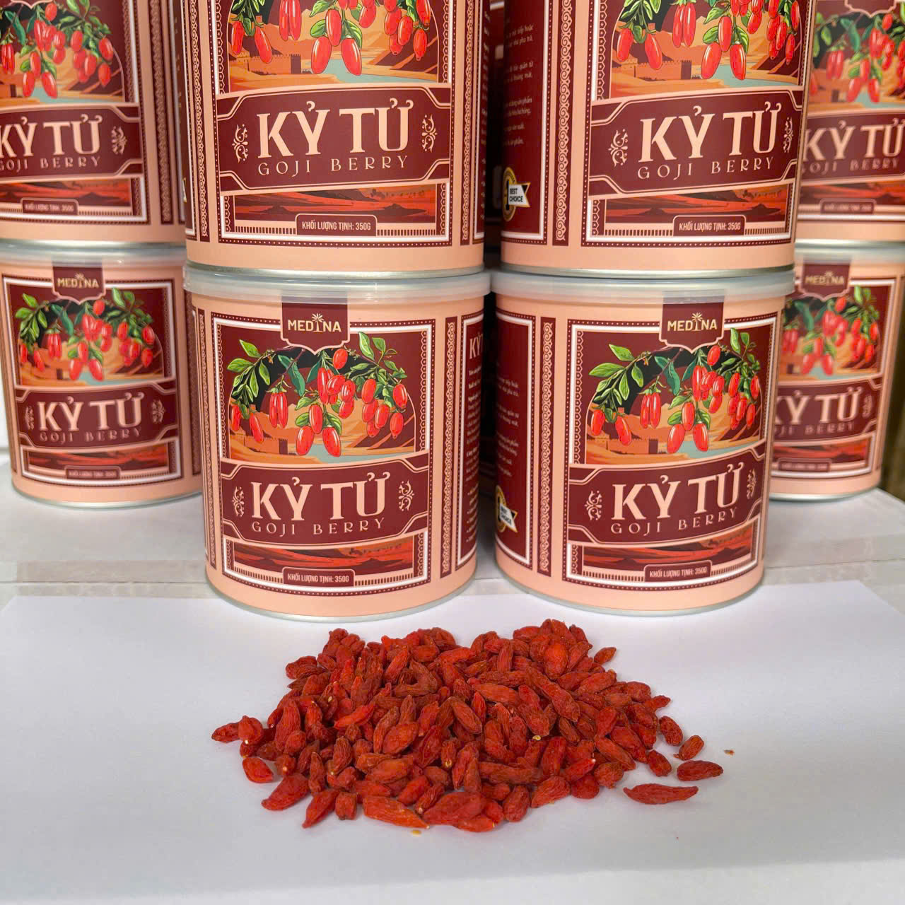 Kỷ Tử Sấy Khô Goji Berry  350G
