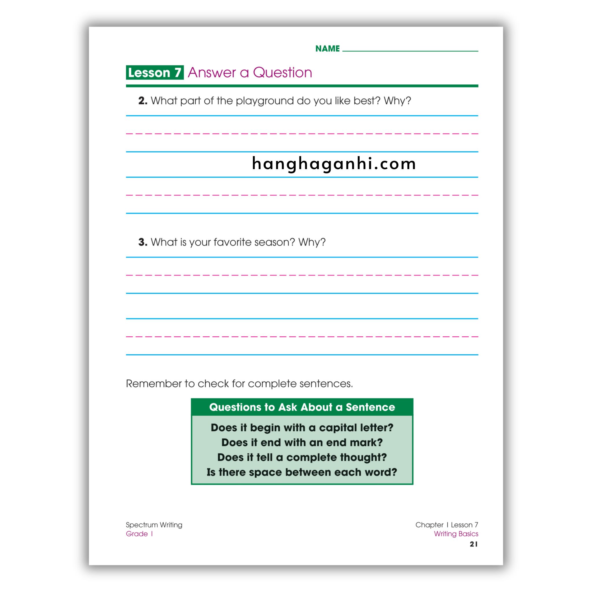 Sách Spectrum Writing Workbook Grade 1_thumbnail_15
