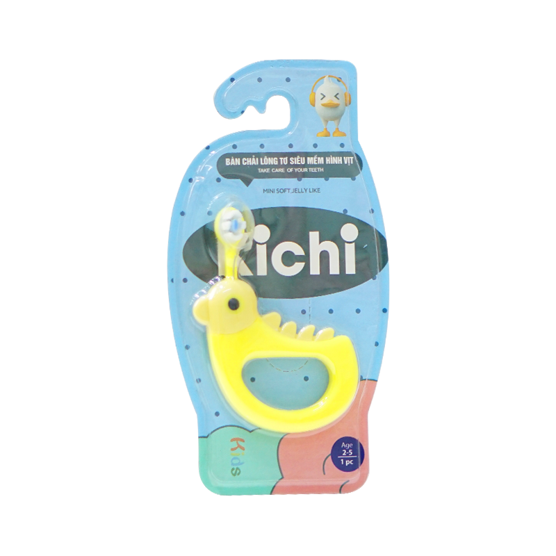 BÀN CHẢI LÔNG TƠ SIÊU MỀM hình vịt Kichi