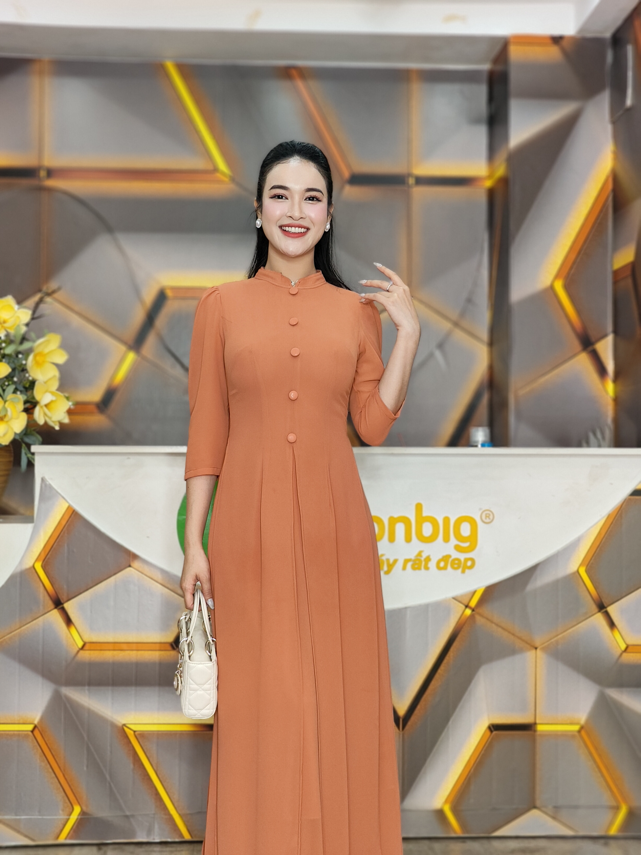 Đầm giả áo dài - Y1477 - Thương hiệu Zonbig_thumbnail_4