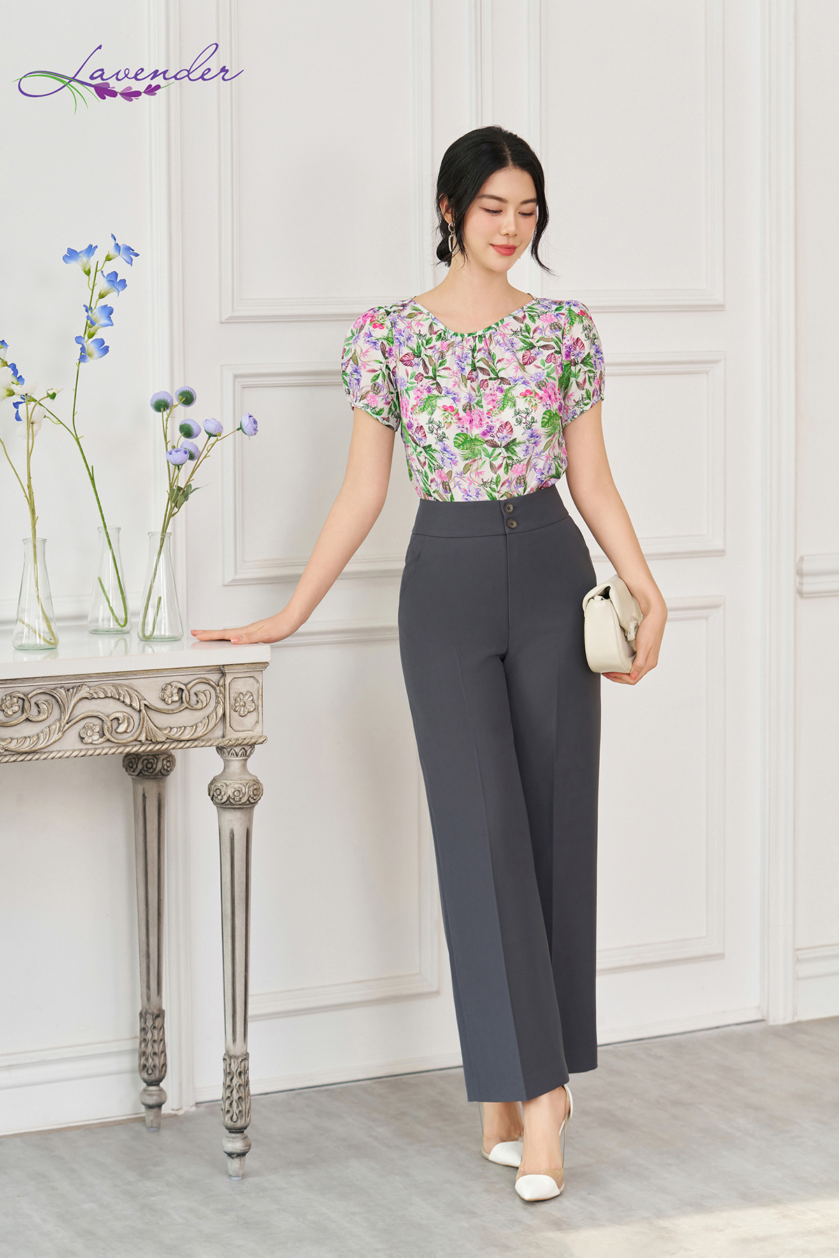 Áo sơ mi hoa cổ thuyền tay ngắn A3098_thumbnail_1