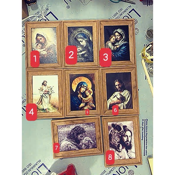 Tranh Canvas hình Chúa, Đức Mẹ, các Thánh khung đẹp - NSCGVN - NS725_thumbnail_1