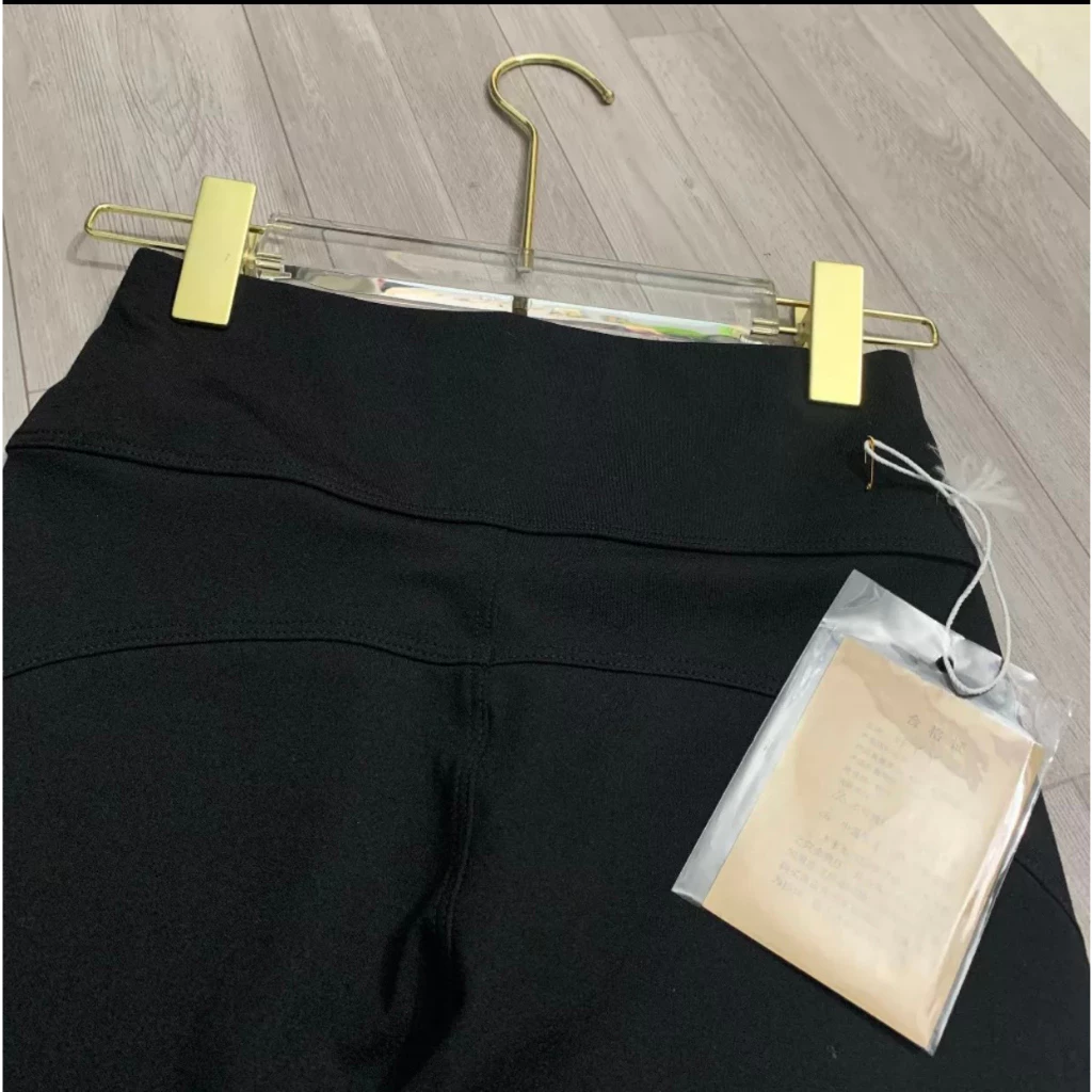 Quần loe, leeging chất vải umi cao cấp, cạp cao 9cm siêu hack dáng_thumbnail_5