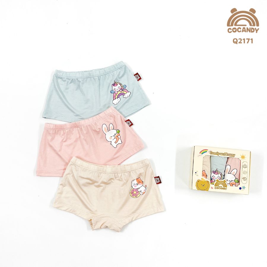 Quần chip bé gái HỒNG G1 Cotton Cocandy_thumbnail_4