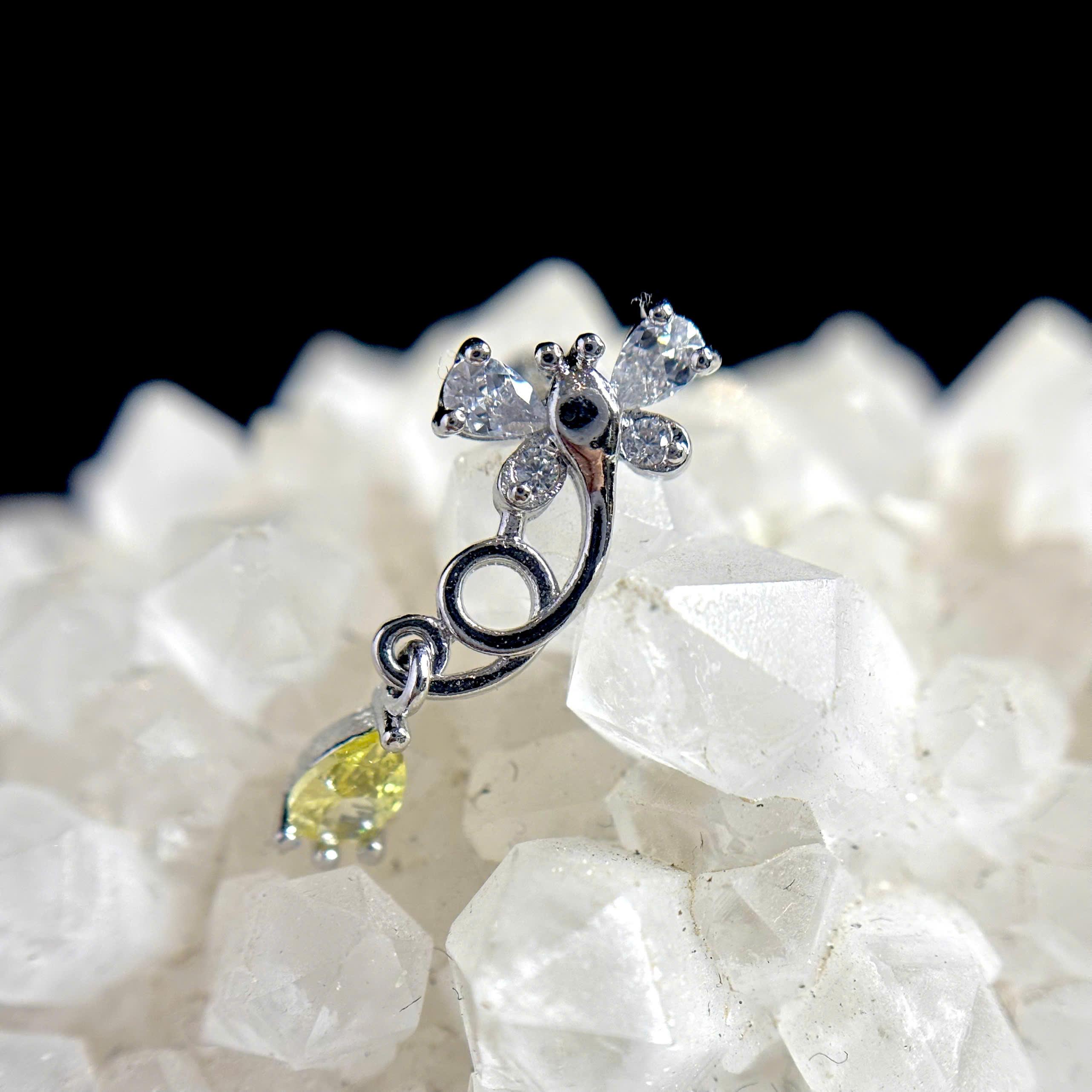 Khuyên kiểu chuồn chuồn đá vàng rơi bi_thumbnail_3