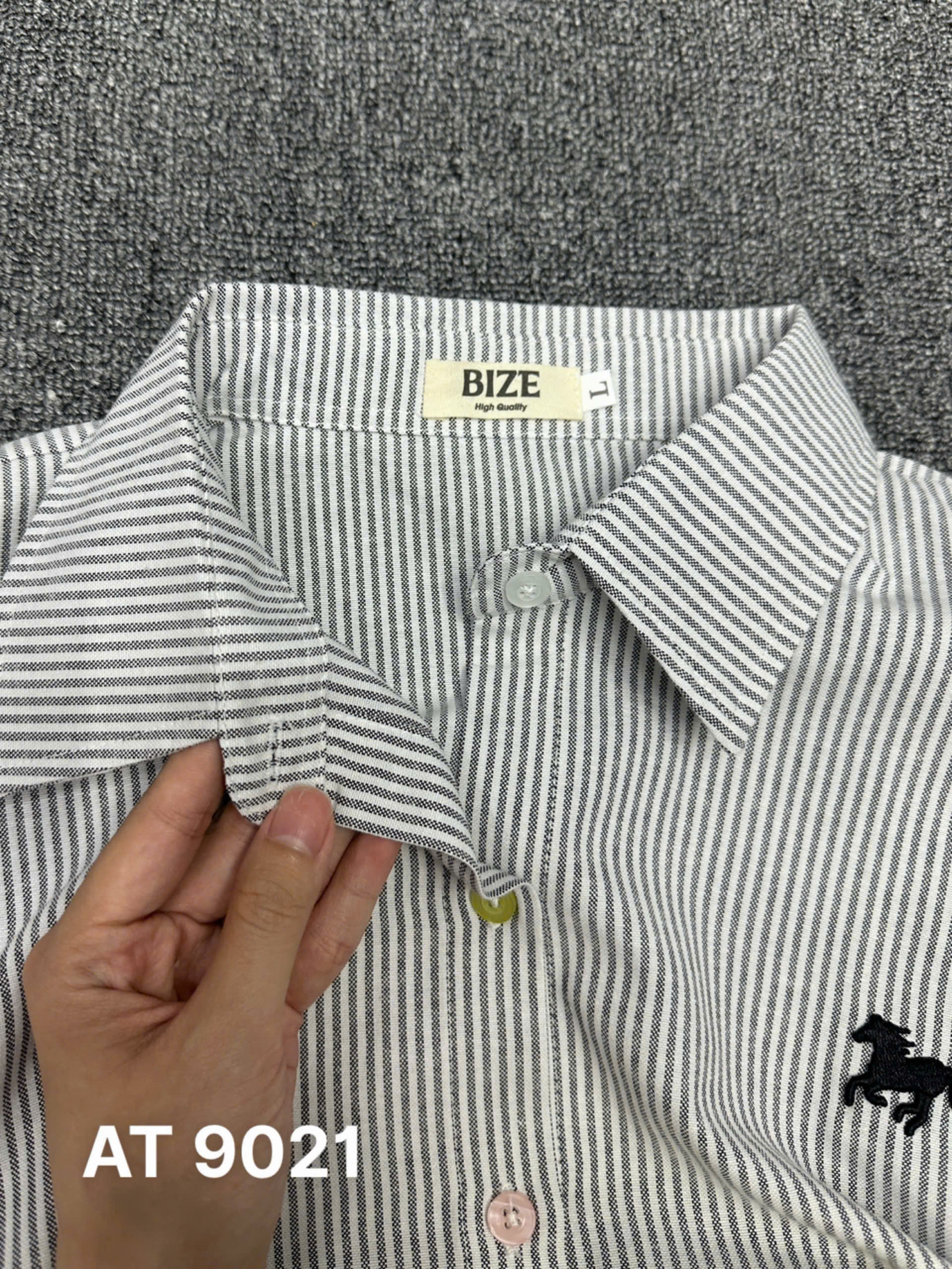 Áo sơ mi sọc thêu 3D rút eo bigsize AT9021 dành cho nàng mũm mĩm từ 55-90kg_thumbnail_14