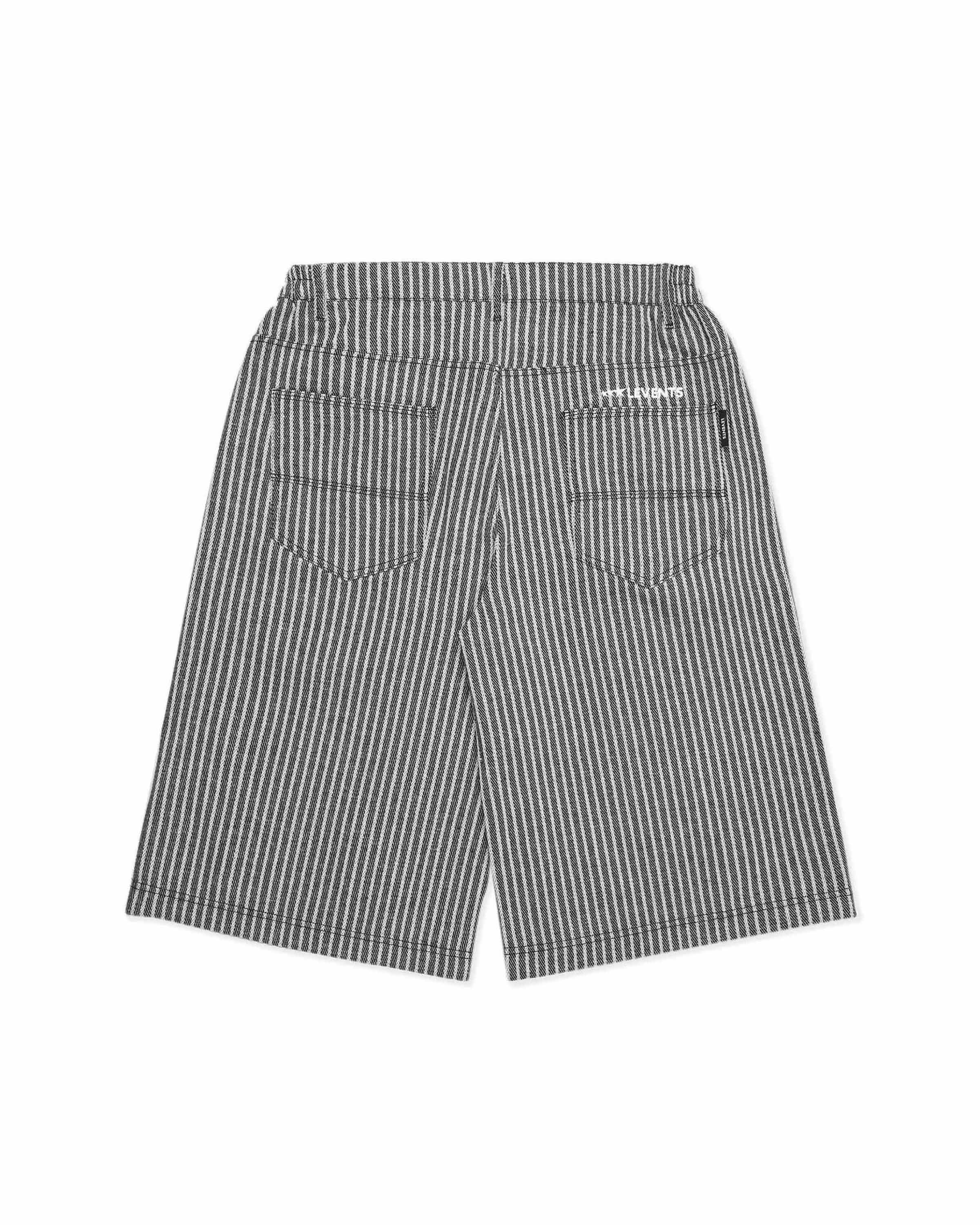 Levents® Striped Jorts/ Black_thumbnail_1