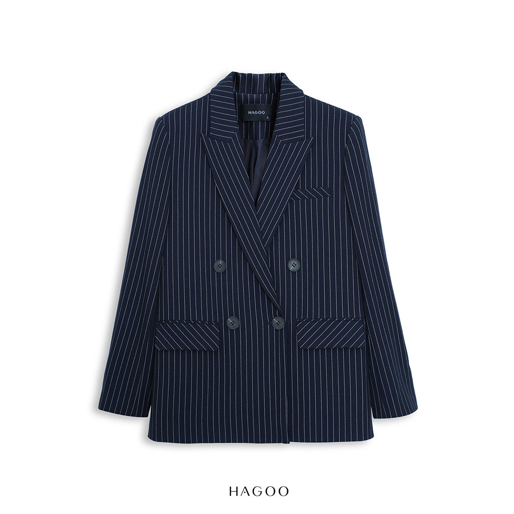 Blazer suông hai hàng khuy HAGOO_thumbnail_12