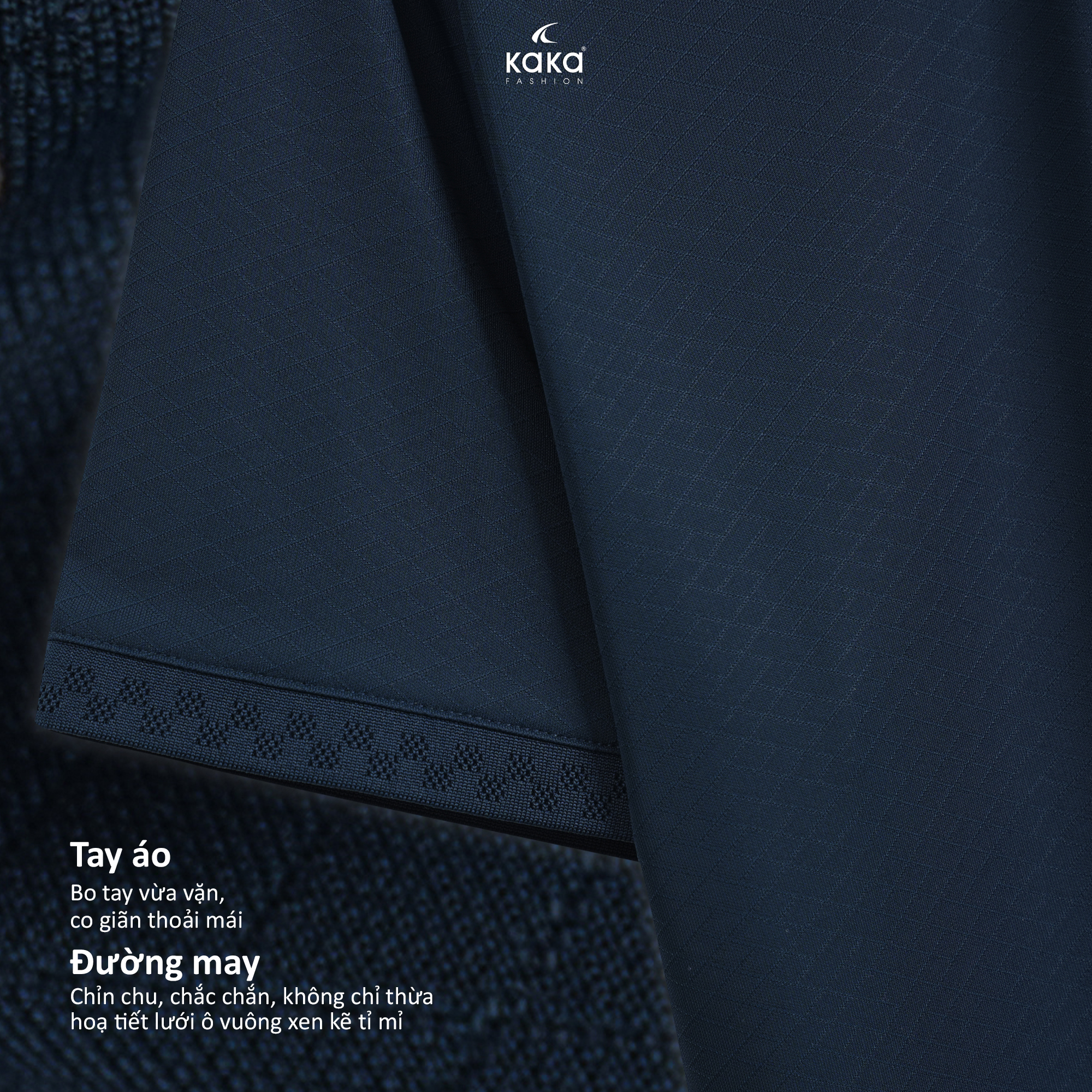 Áo Polo KaKa In Nổi Chữ Men_thumbnail_14