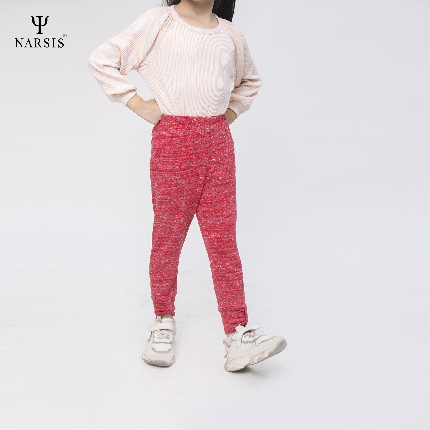 QUẦN THU ĐÔNG BÉ GÁI KP0007 NARSIS VẢI LEN COTTON ẤM ÁP, THOÁNG MÁT, GIỮ ẤM TỐT, MỀM MẠI