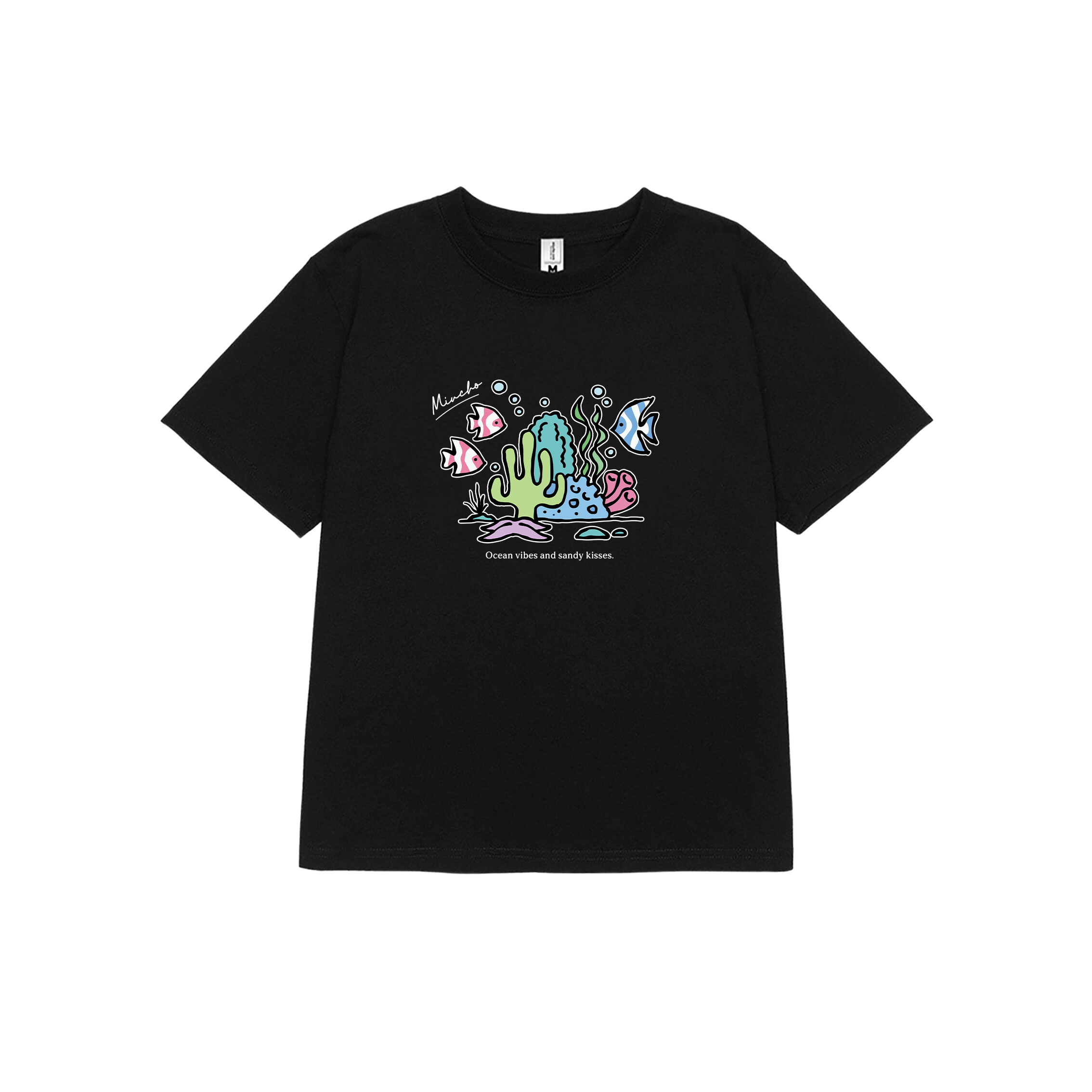 Áo thun baby tee form ôm xinh xắn mùa hè ABD1023 Miucho tay ngắn Cổ tròn hotrend in mix_thumbnail_11