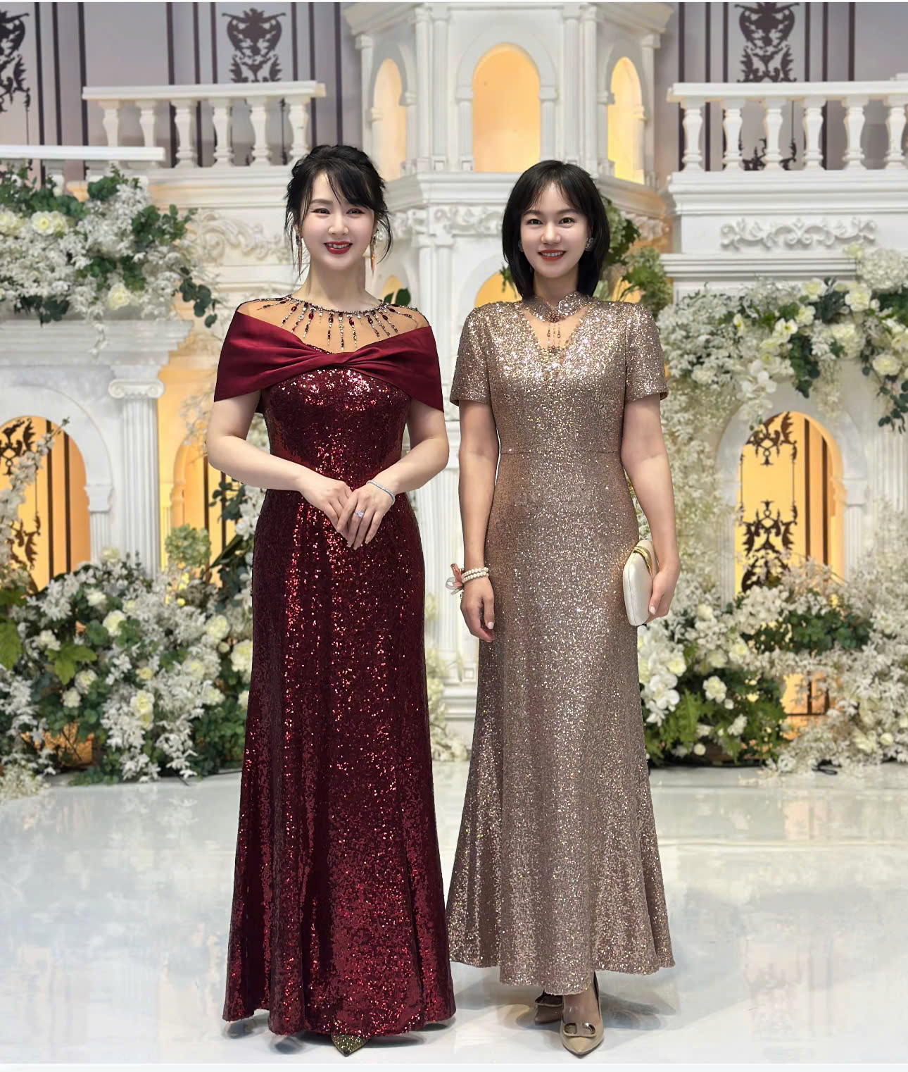 Đầm dự tiệc dạ hội kim sa phối lưới đính đá sang trọng_thumbnail_2