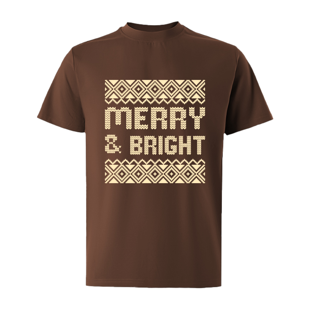 Áo phông nam giáng sinh noel form rộng cổ tròn vải cotton thoáng mát 1794 Miucho Iconic in artwork_thumbnail_13