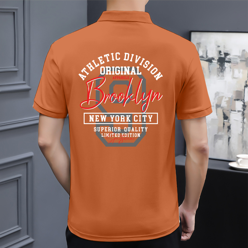 Áo polo nam form vừa vải cá sấu đứng form PLCSD1646 Miucho Iconic in typography_thumbnail_9