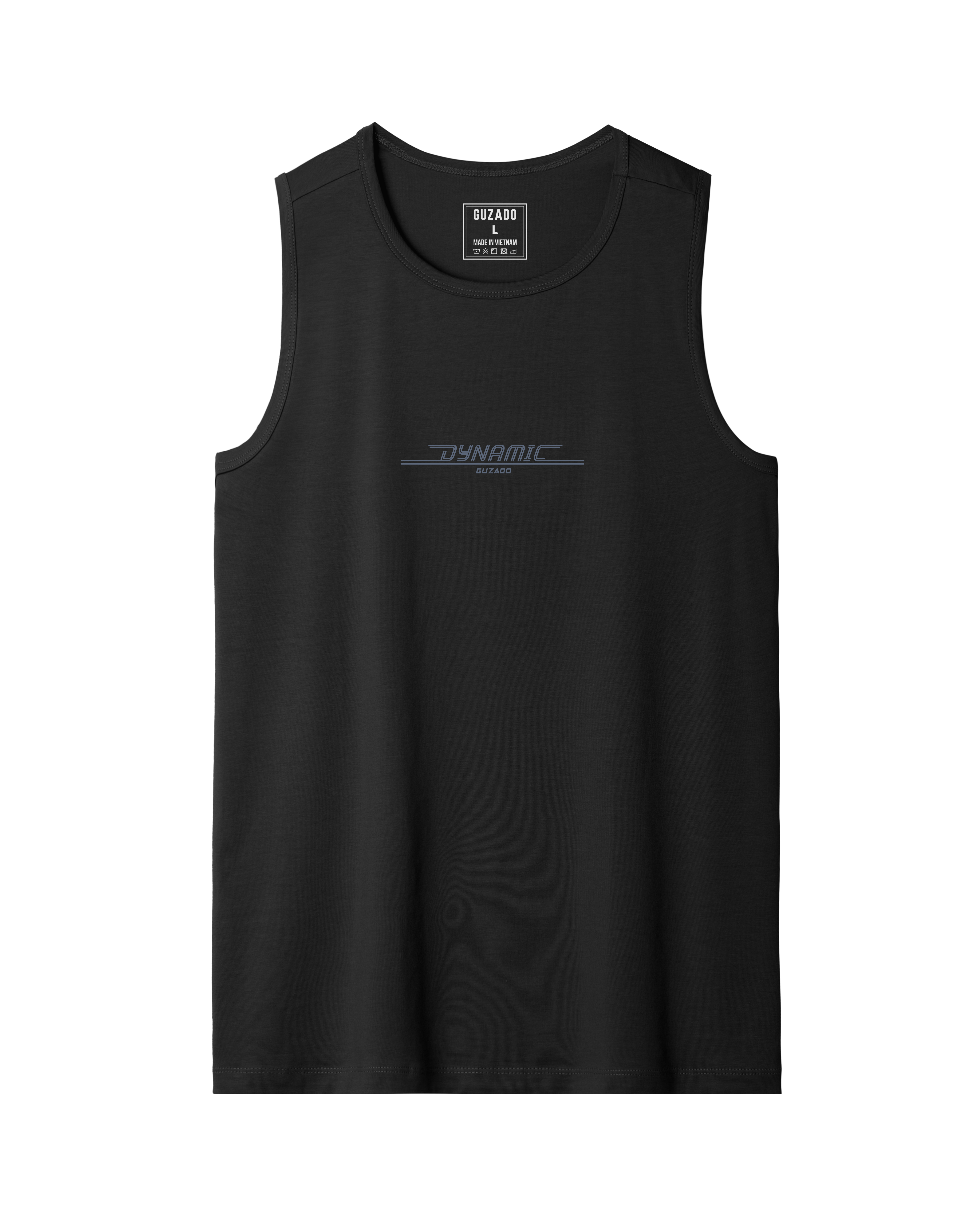 Áo Tanktop Nam GUZADO Ba Lỗ Trơn, Thể Thao GTT02_thumbnail_6