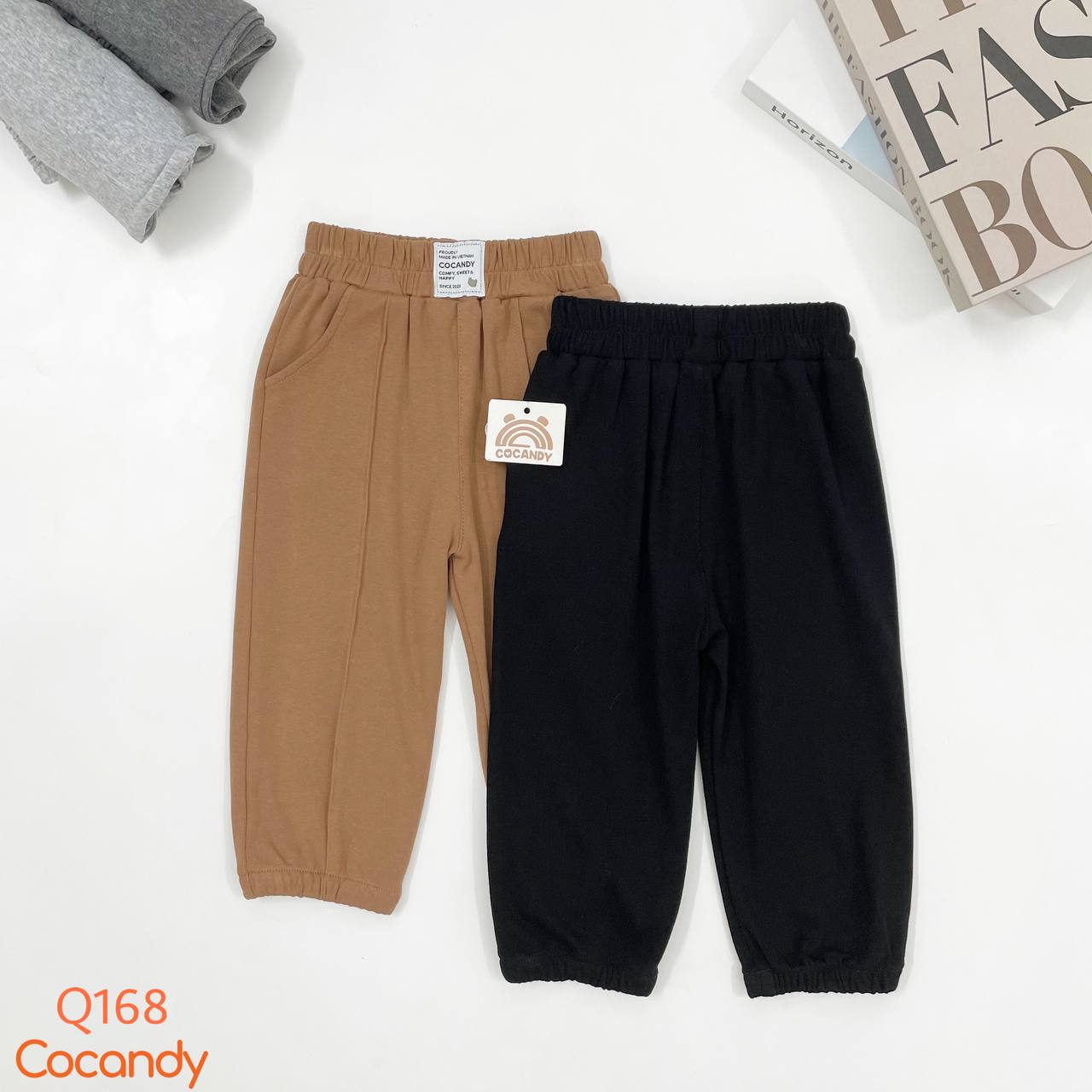 Quần dài ĐEN bo gấu COCANDY_thumbnail_2