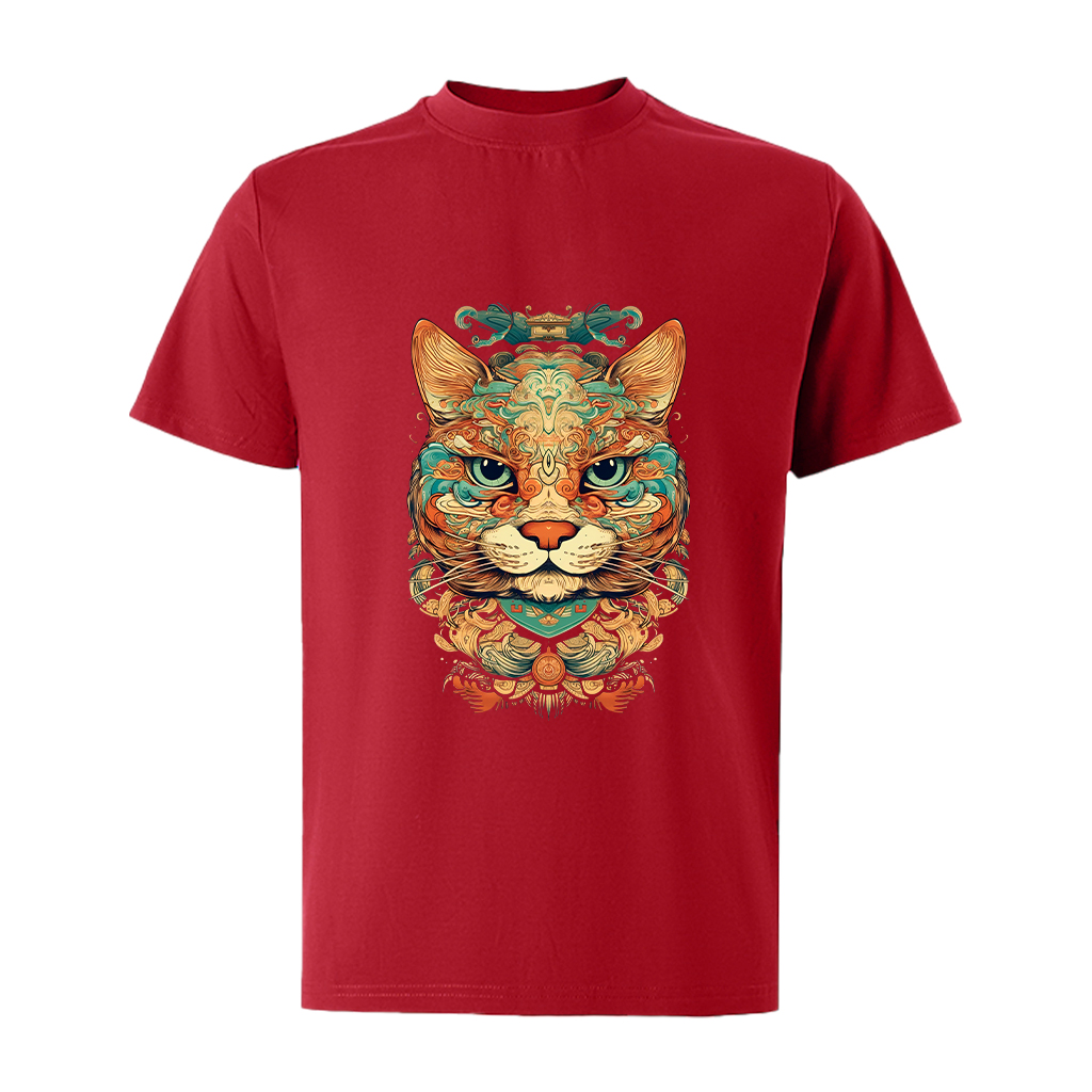 Áo thun nam form rộng 12 con giáp tuổi Mão ATD480 Miucho Iconic cotton cổ tròn in graphic_thumbnail_18