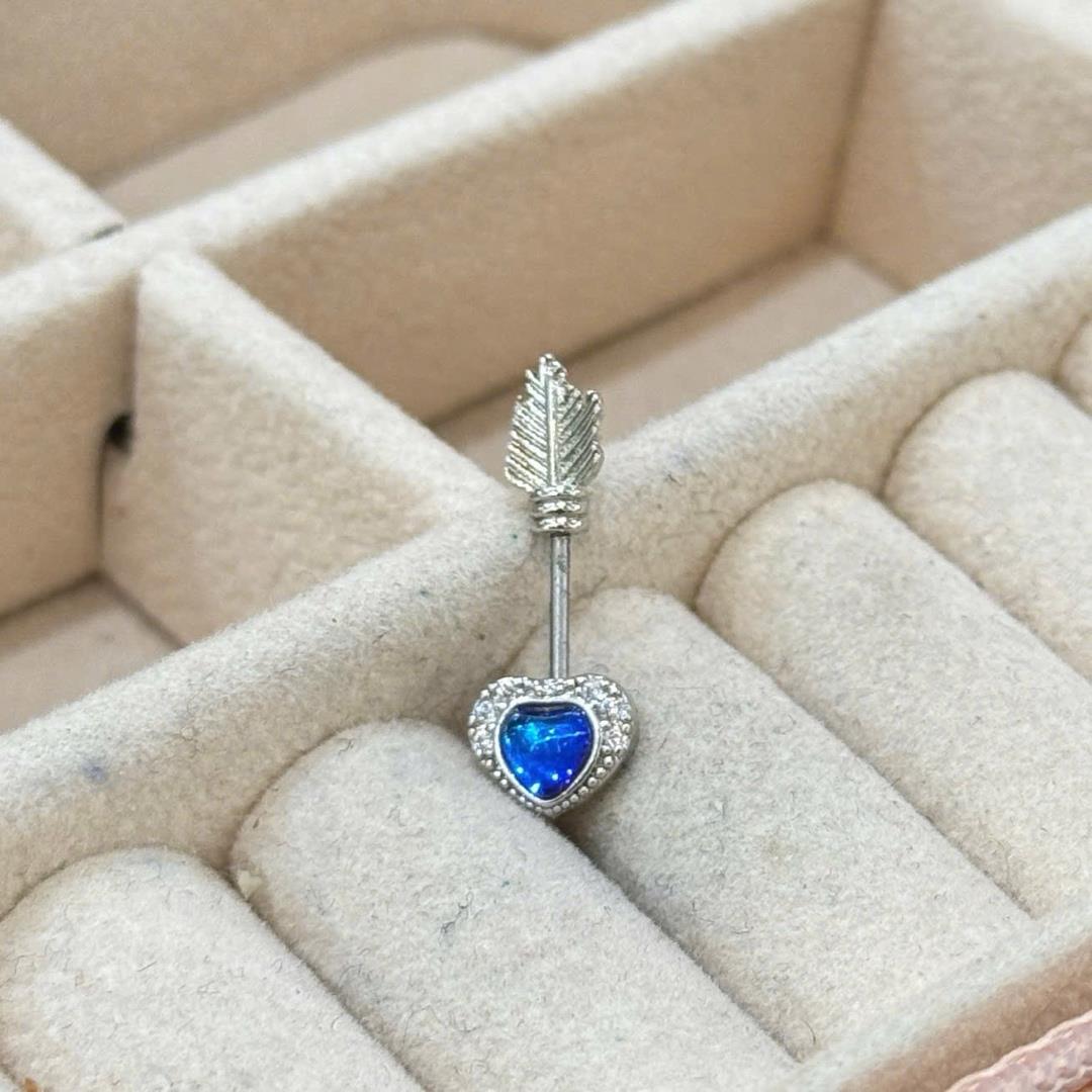 khuyên kiểu vertical mũi tên tình iu trái tim xanh_thumbnail_2