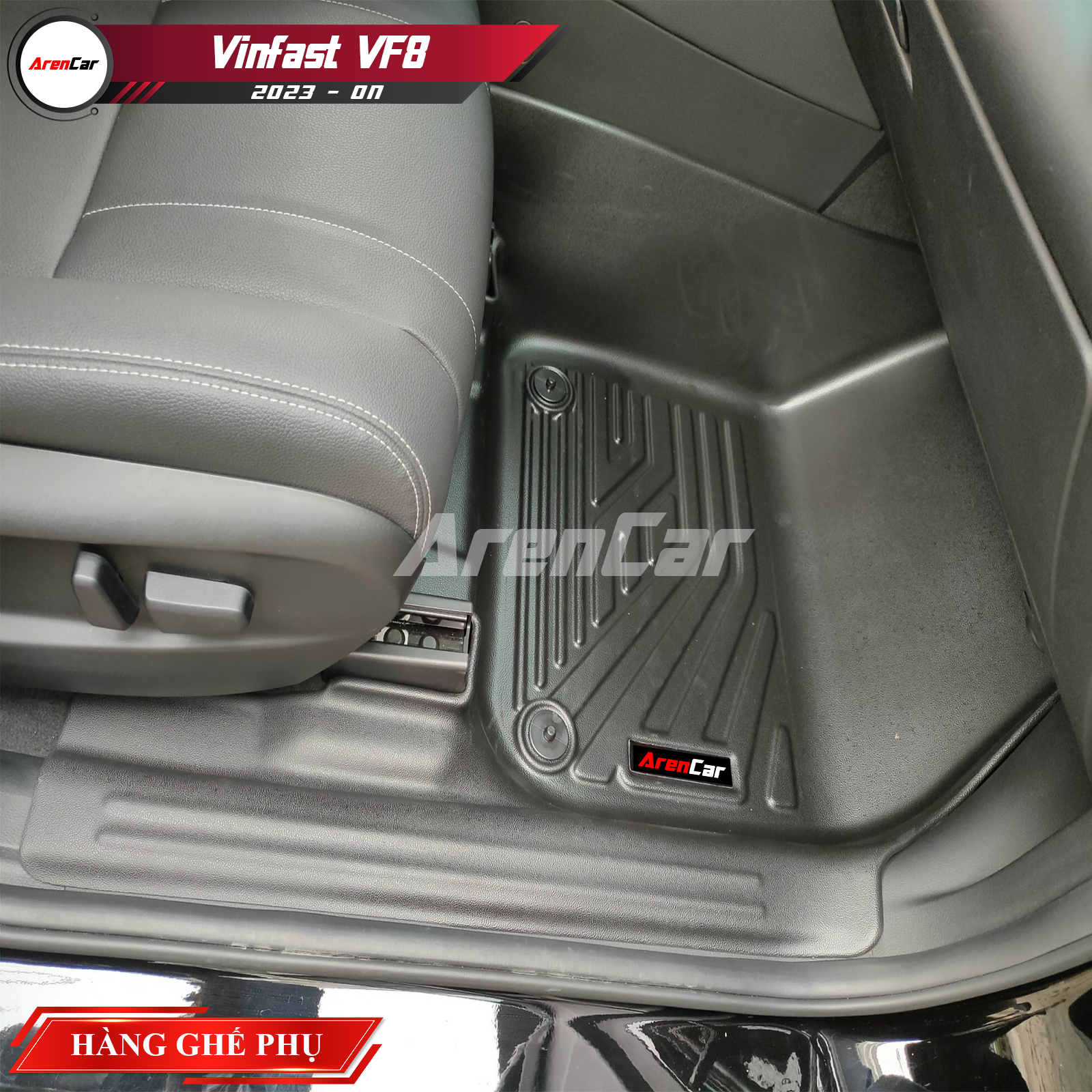 [Aren Car] Thảm Lót Sàn Ô Tô TPE Khuôn Đúc Vinfast VF8_thumbnail_3