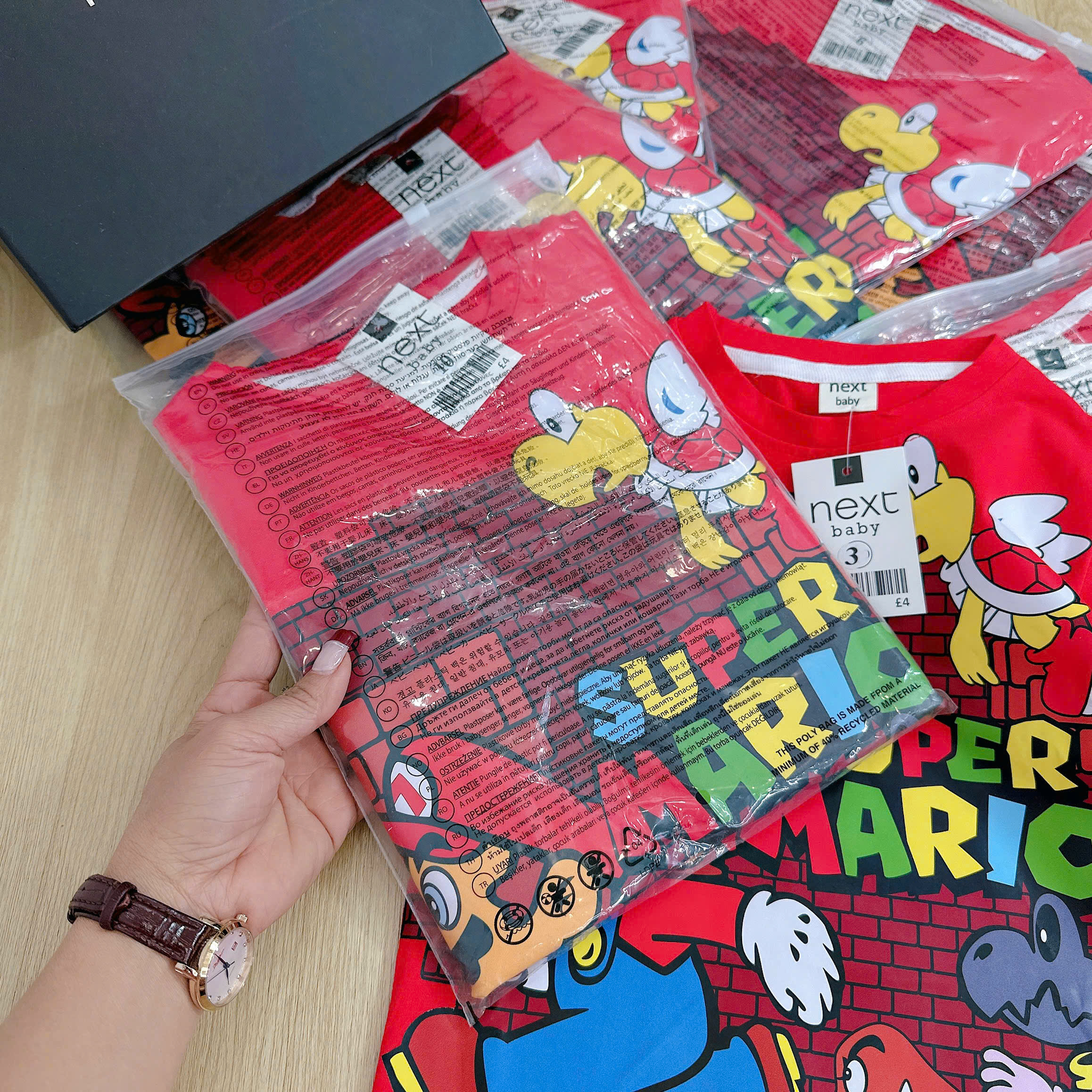 C65 BỘ CỘC ÁO ĐỎ SUPER MARIO- A117.1480