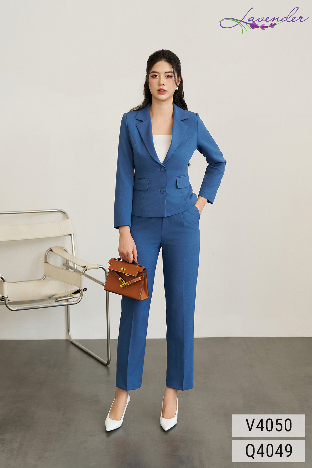 Quần âu Thời trang Lavender dáng suông Q4049