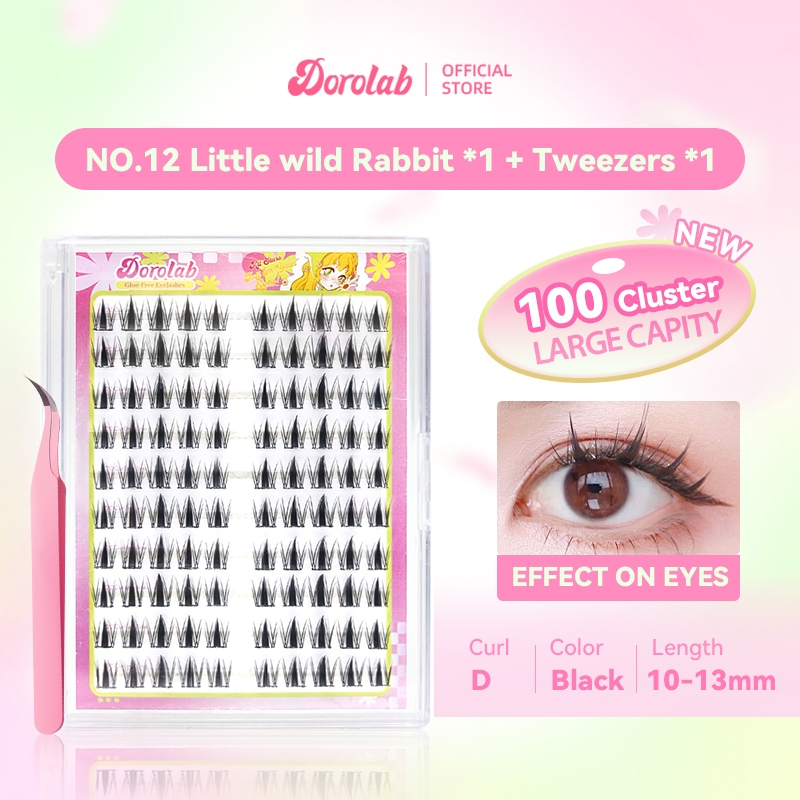Dorolab Cluster Lashes Glue Free - White glue band_thumbnail_17
