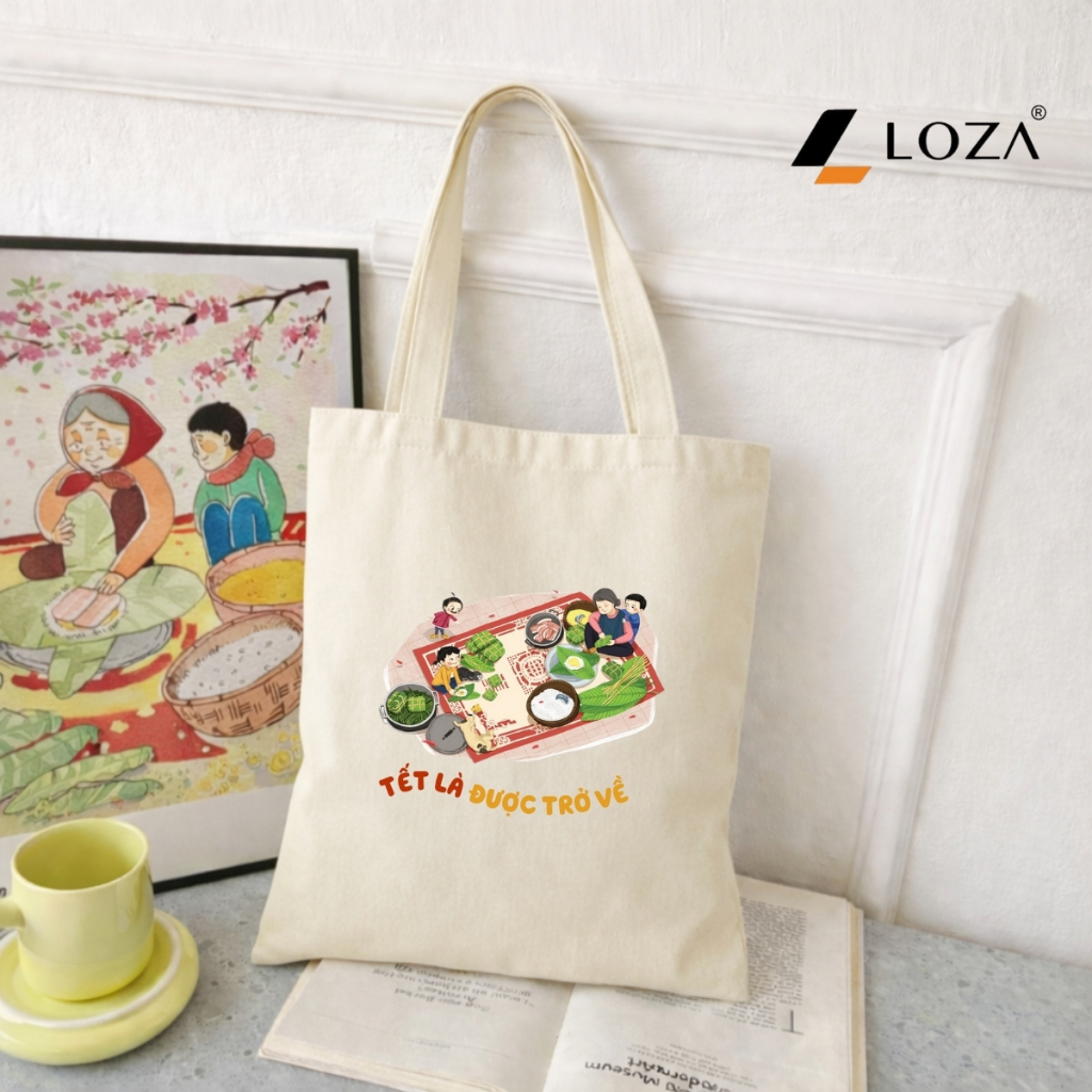 Túi Tote  in hình BST Tết Bính Ngọ 2026  - TOTE33_thumbnail_14