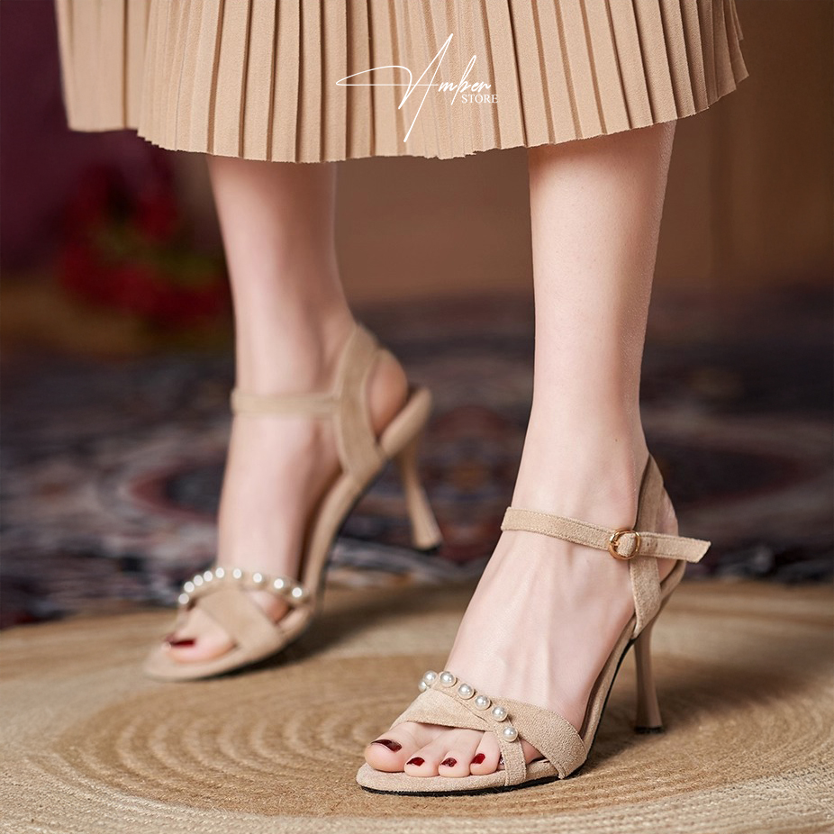 Giày Cao Gót Nữ Quai Ngọc Chéo Sang Trọng - CG11_thumbnail_1