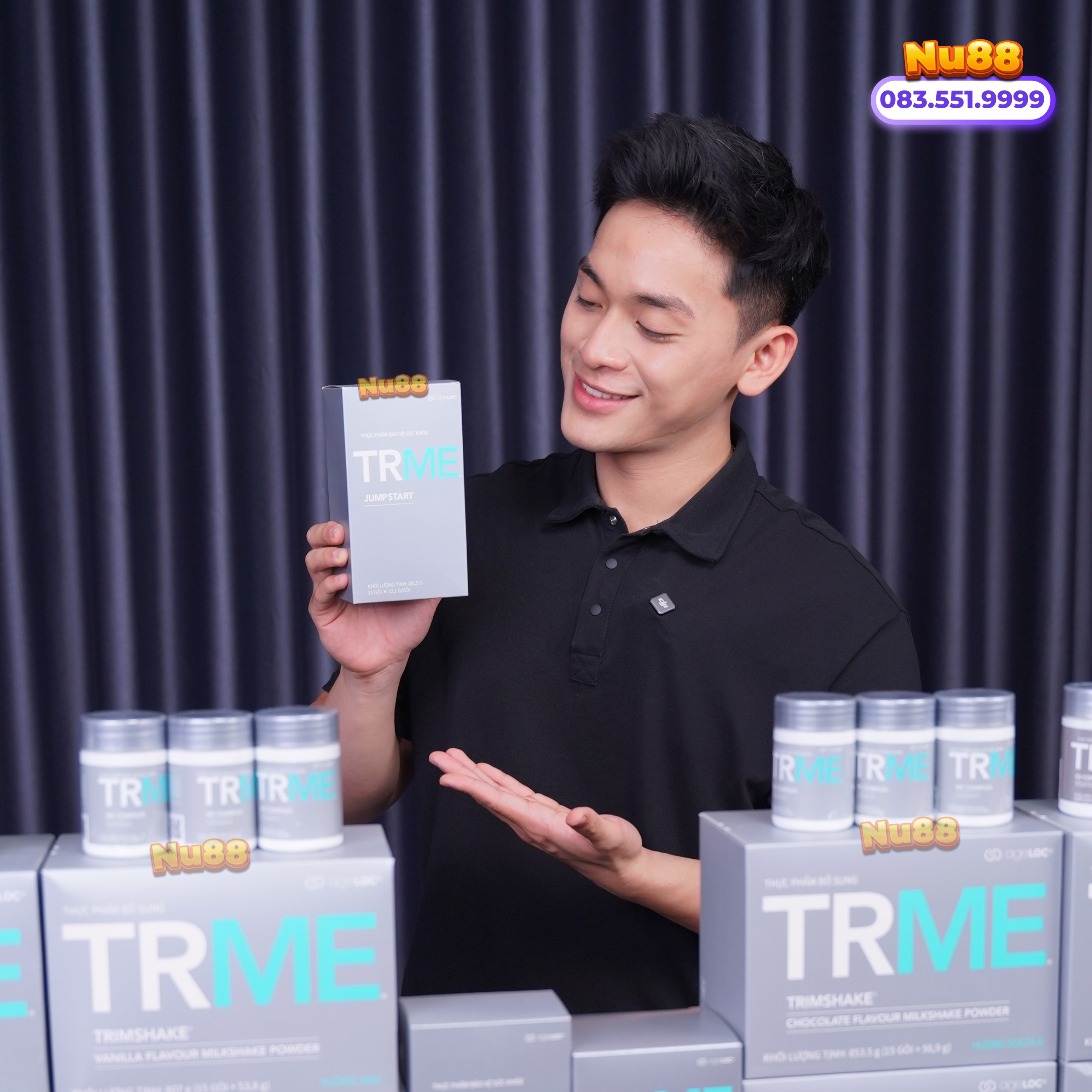 Bột uống ageLOC TRME Jumpstart hỗ trợ giảm cân - Bộ Giảm Cân TR Me Nuskin