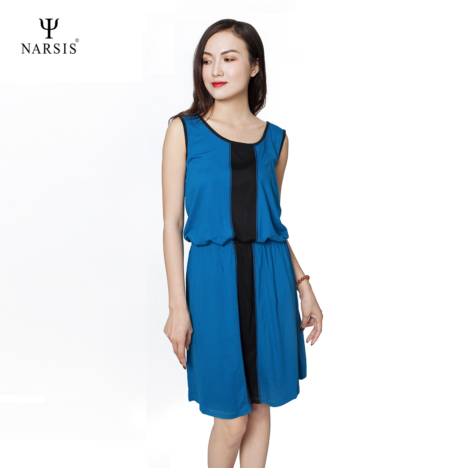 VÁY NỮ NEW1238 NARSIS CHẤT LIỆU THOÁNG MÁT, DỄ CHỊU, THOẢI MÁI CẢ NGÀY, DỄ VẬN ĐỘNG