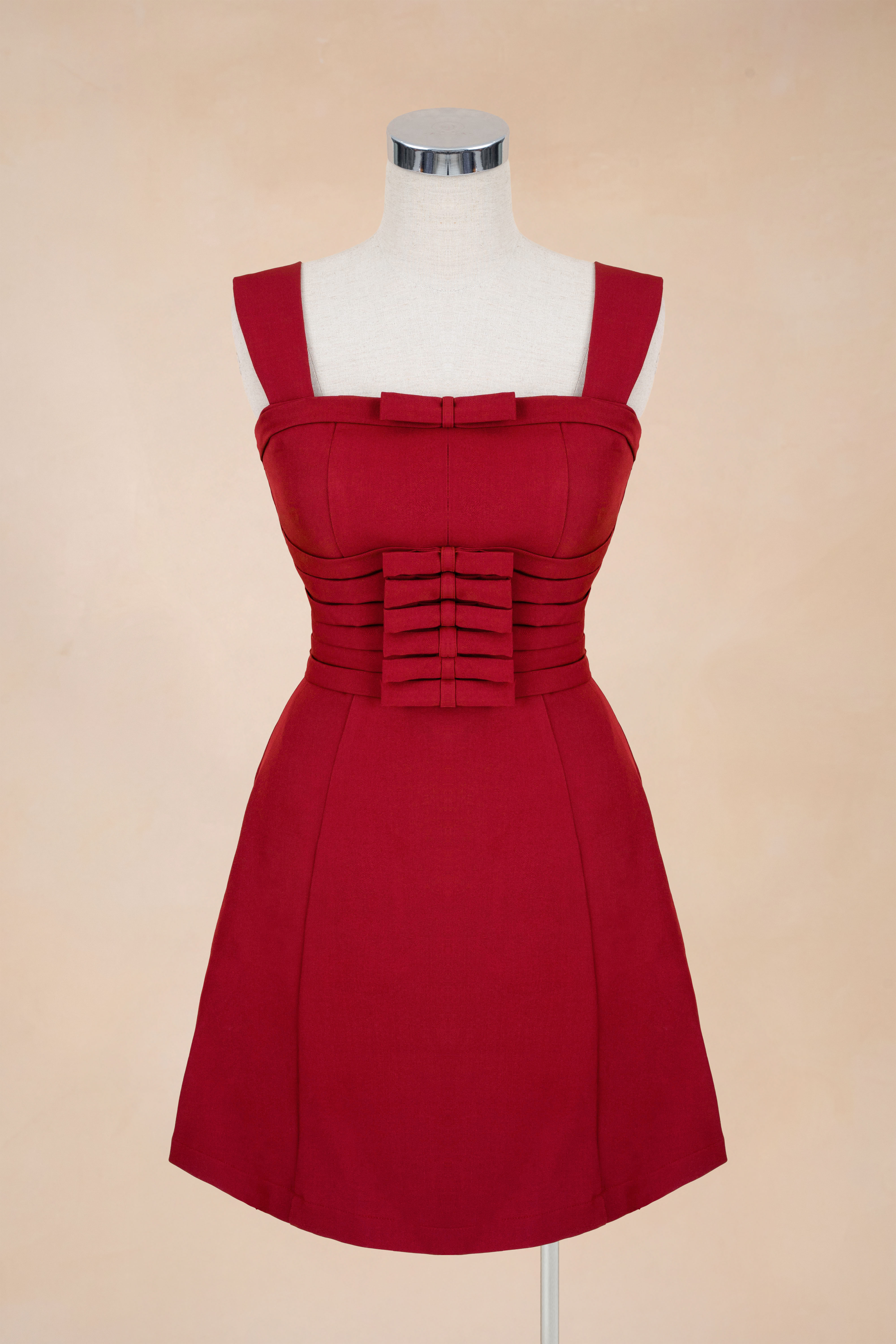 Đầm Trùm Vai Đính Nơ