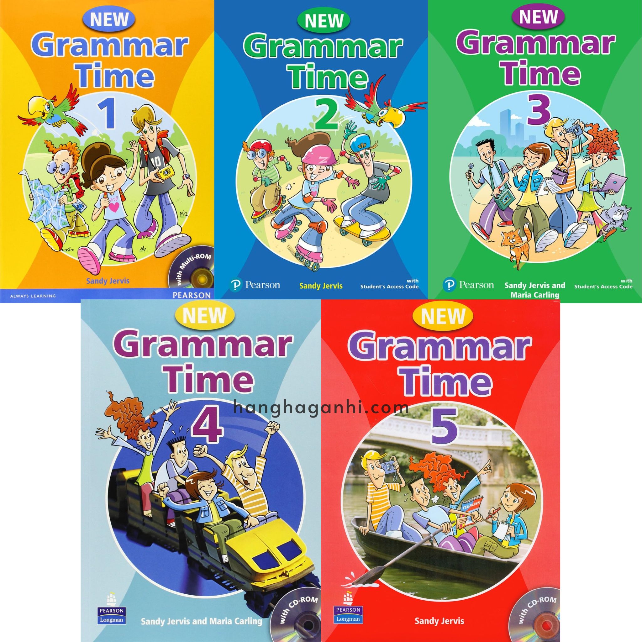 Bộ sách NEW GRAMMAR TIME 1-5 (5 cuốn ) – Kèm File Nghe_thumbnail_0