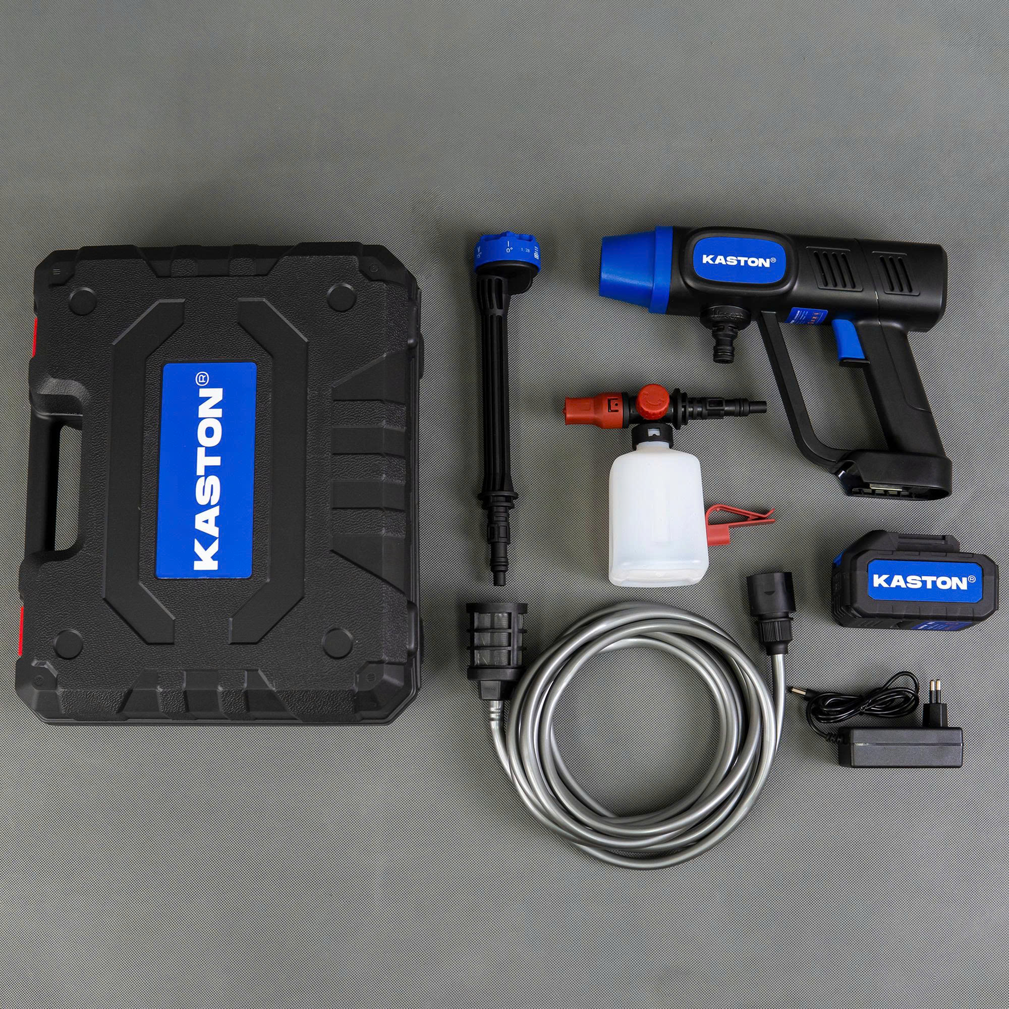 Máy rửa xe pin cao cấp Kaston -R12- Động cơ không chổi than, pin dung lượng lớn, nhỏ gọn, tiện dụng cho Ô Tô_thumbnail_9