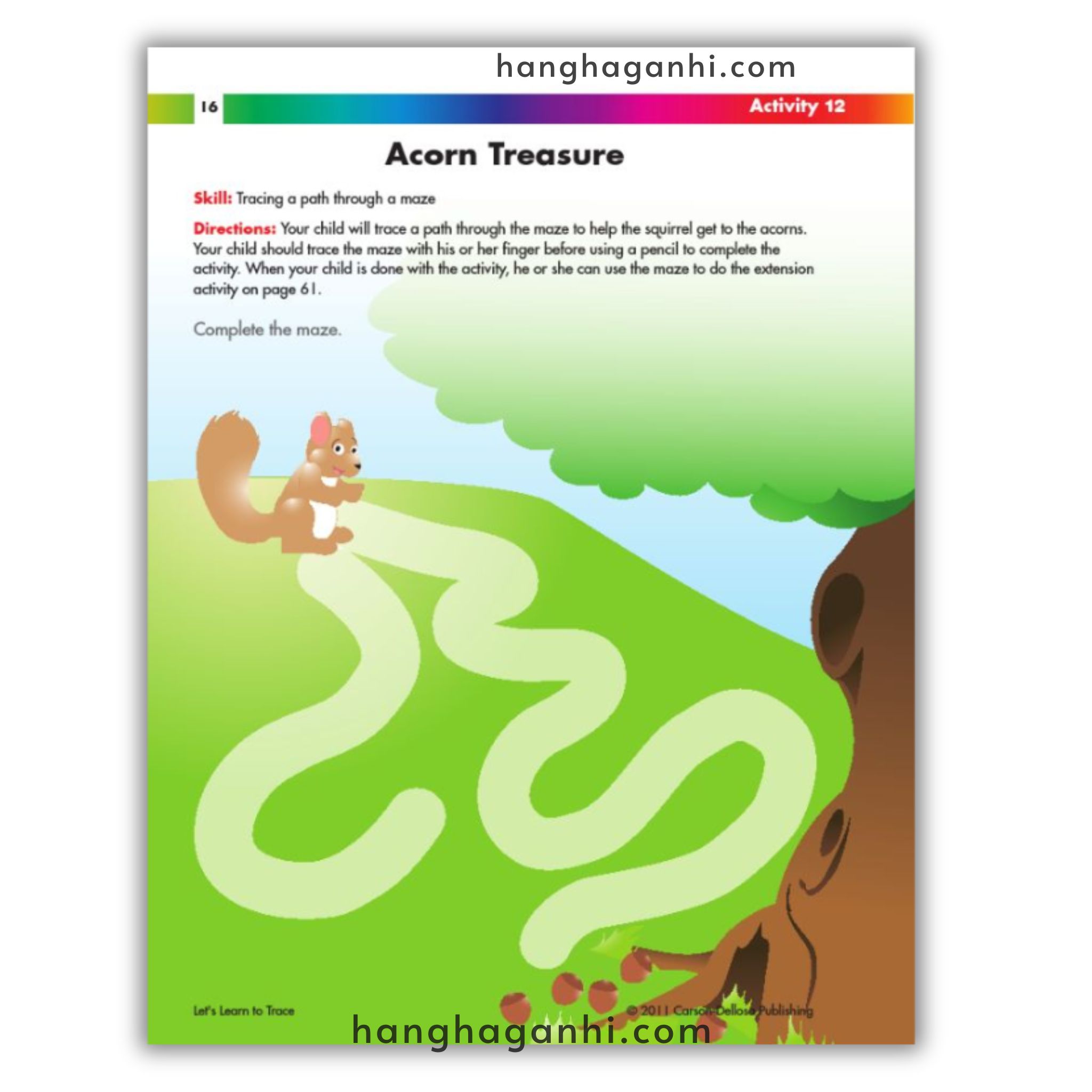 Spectrum 2+ Lets Learn to Trace for Early Years, sách Mỹ cho bé_thumbnail_3