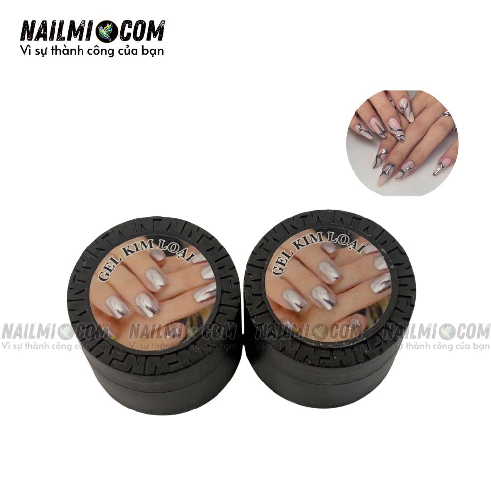 Gel metal - màu bạc - HC