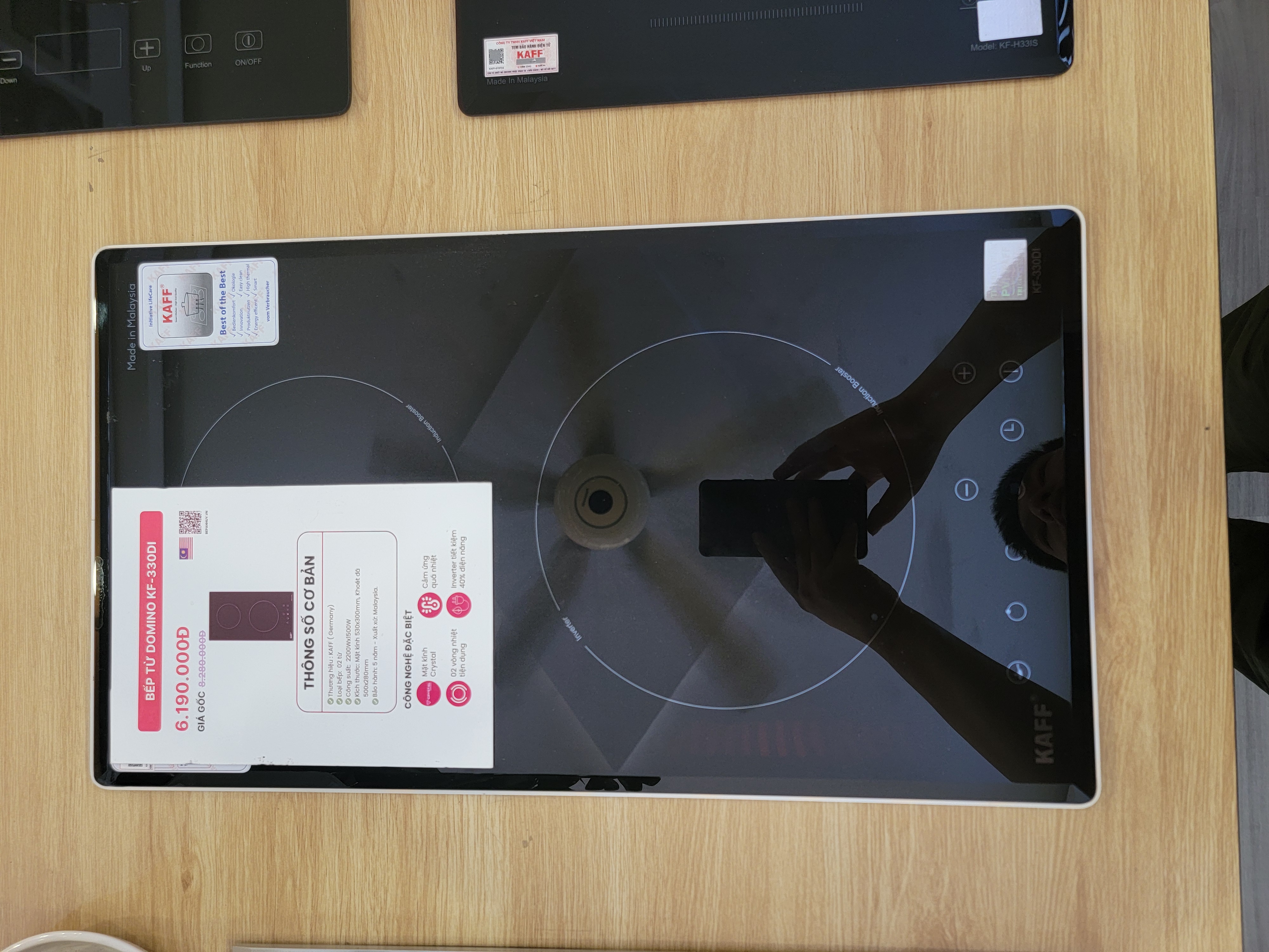 Bếp từ Domino KF-330DI trưng bày_thumbnail_2