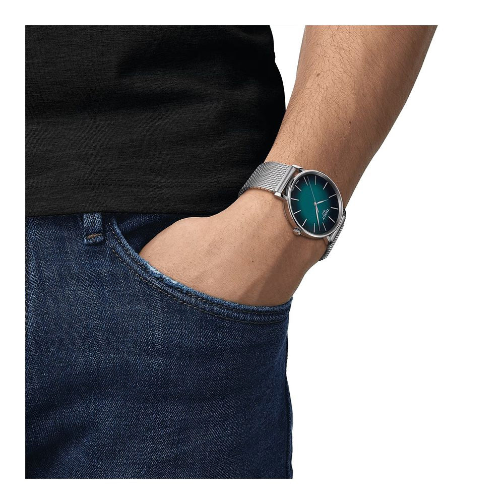 Pre-owned Gent Quartz Green Dial Men's Watch_thumbnail_3