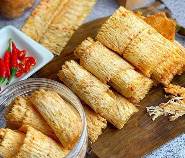 Khô Mực Cán mỏng - Mềm ngọt, Nguyên miếng Loại 1