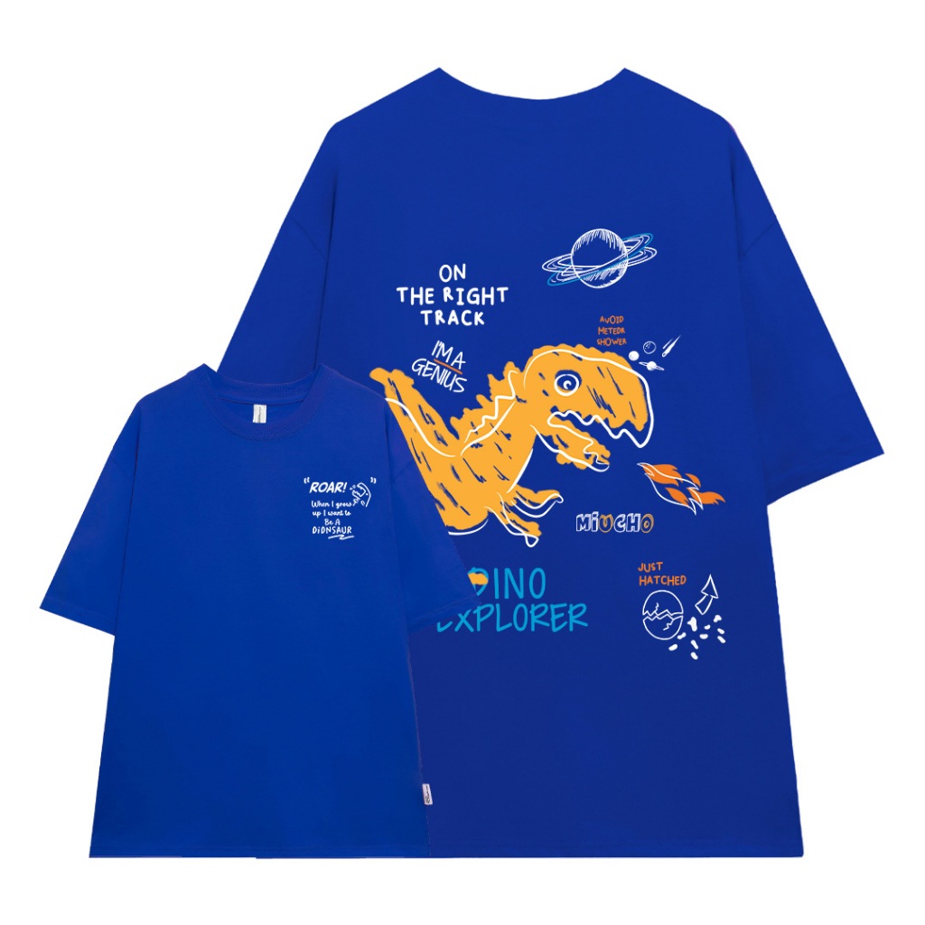 Áo thun nam form rộng ATD1137 Miucho Man tay ngắn áo phông cổ tròn in mix_thumbnail_17