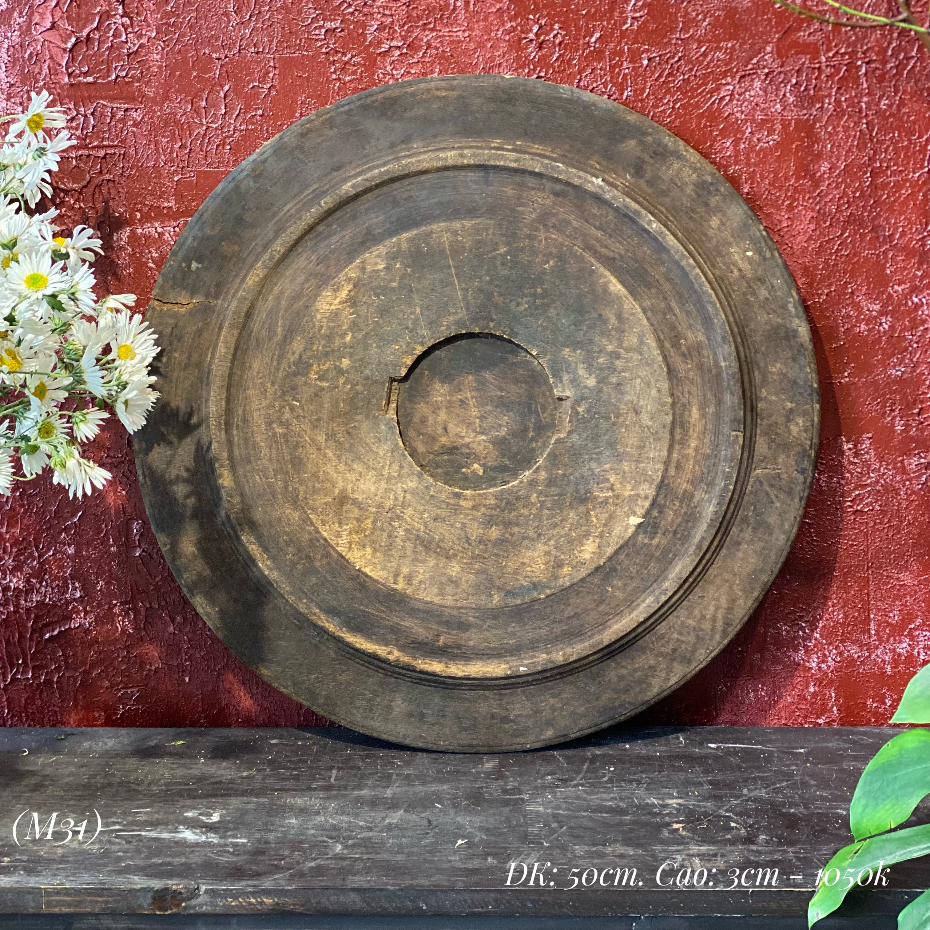 Mâm gỗ M31 - Đường kính 50cm_thumbnail_1